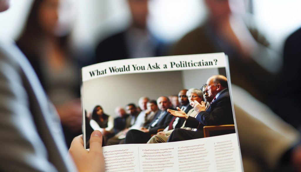 Qué Le Preguntarías a un Político: 20 Preguntas Incómodas