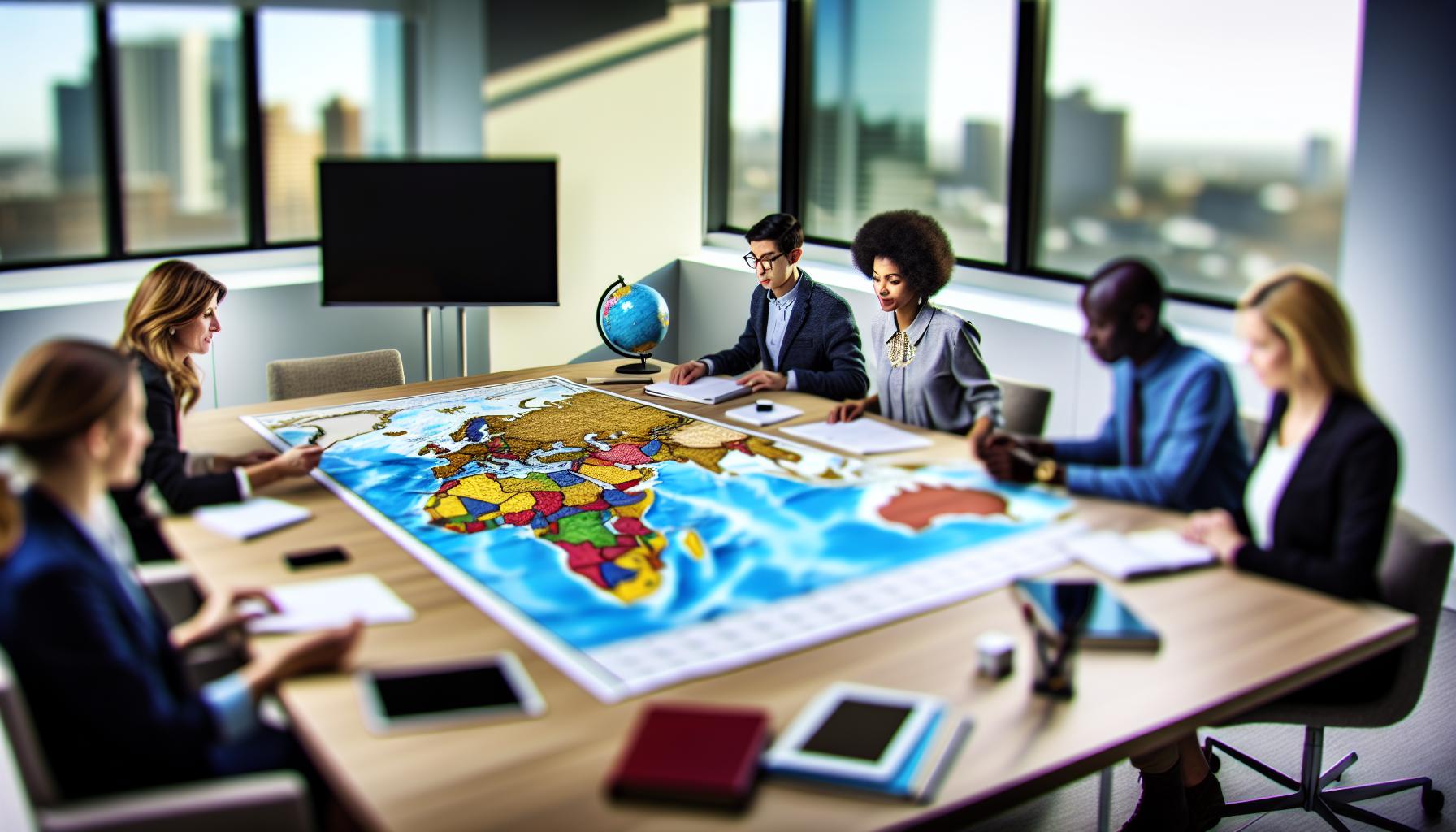 Aplicaciones Prácticas de los Mapas Políticos