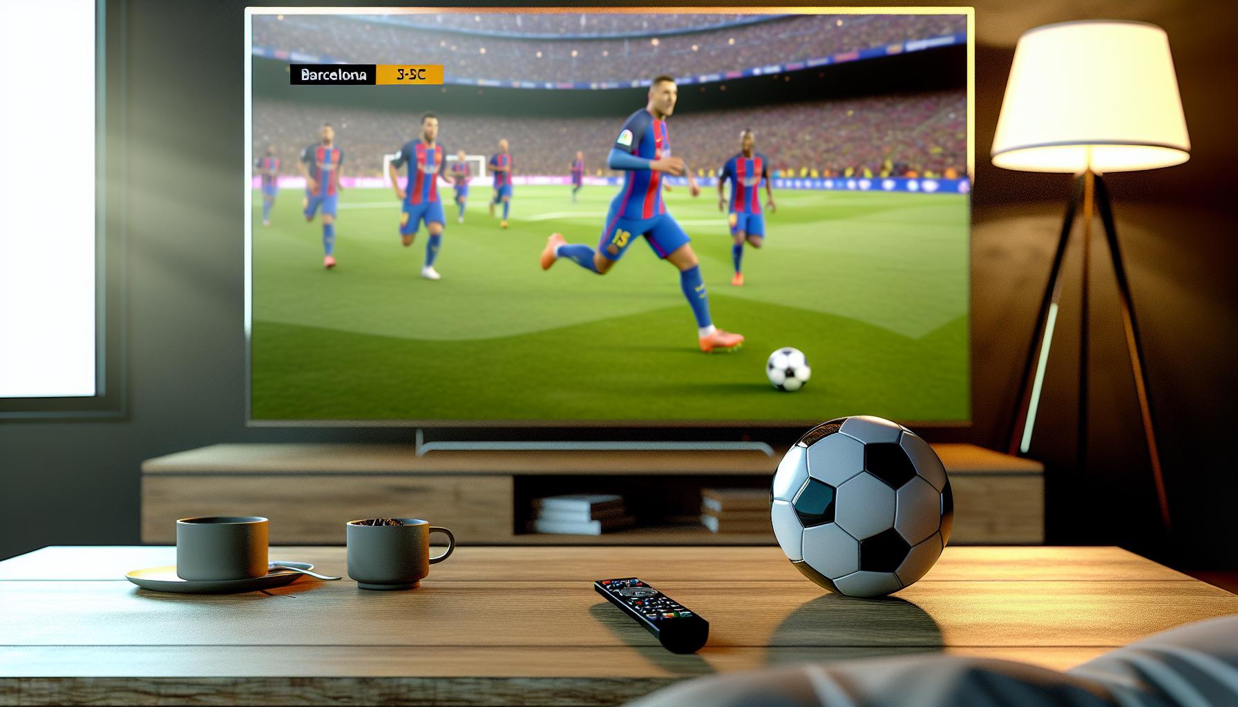 Canales de televisión que retransmiten el Barcelona