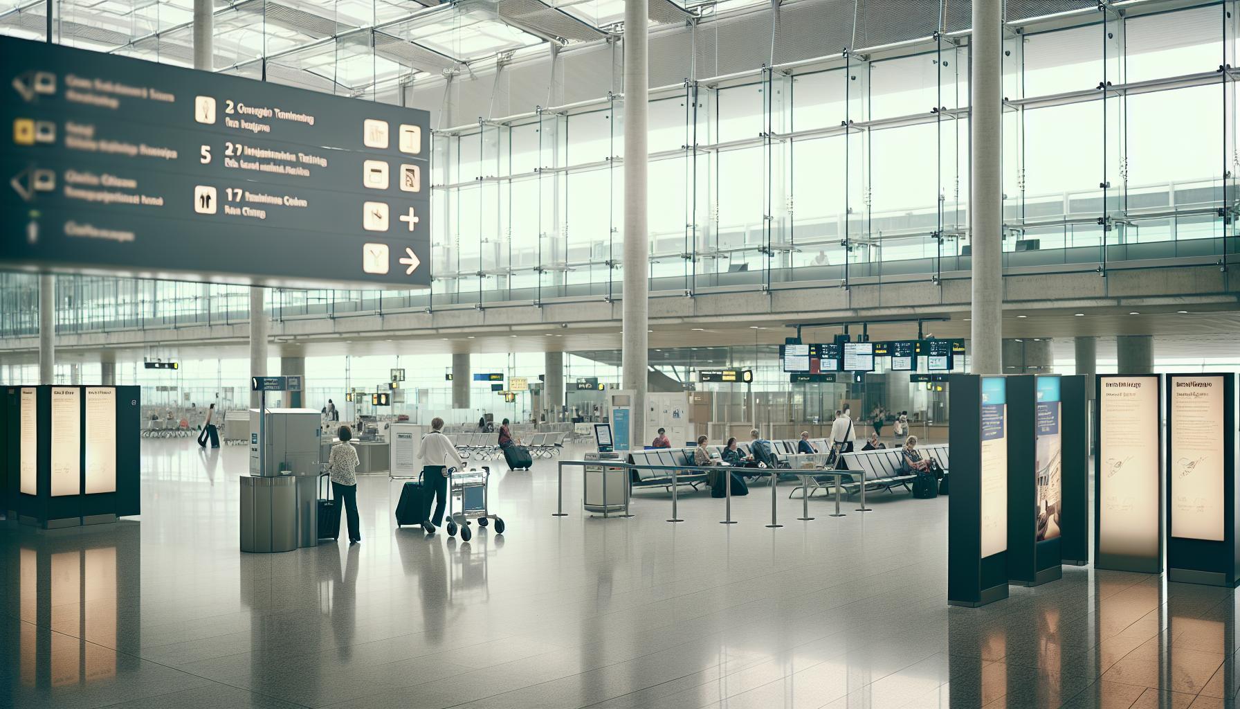 Características y servicios de la terminal