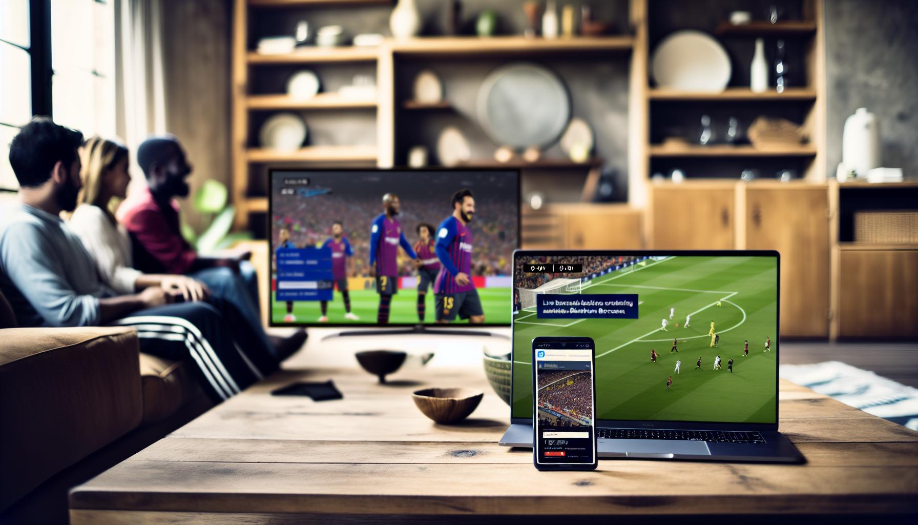 Cómo Acceder a Partidos en Vivo desde Barcelona