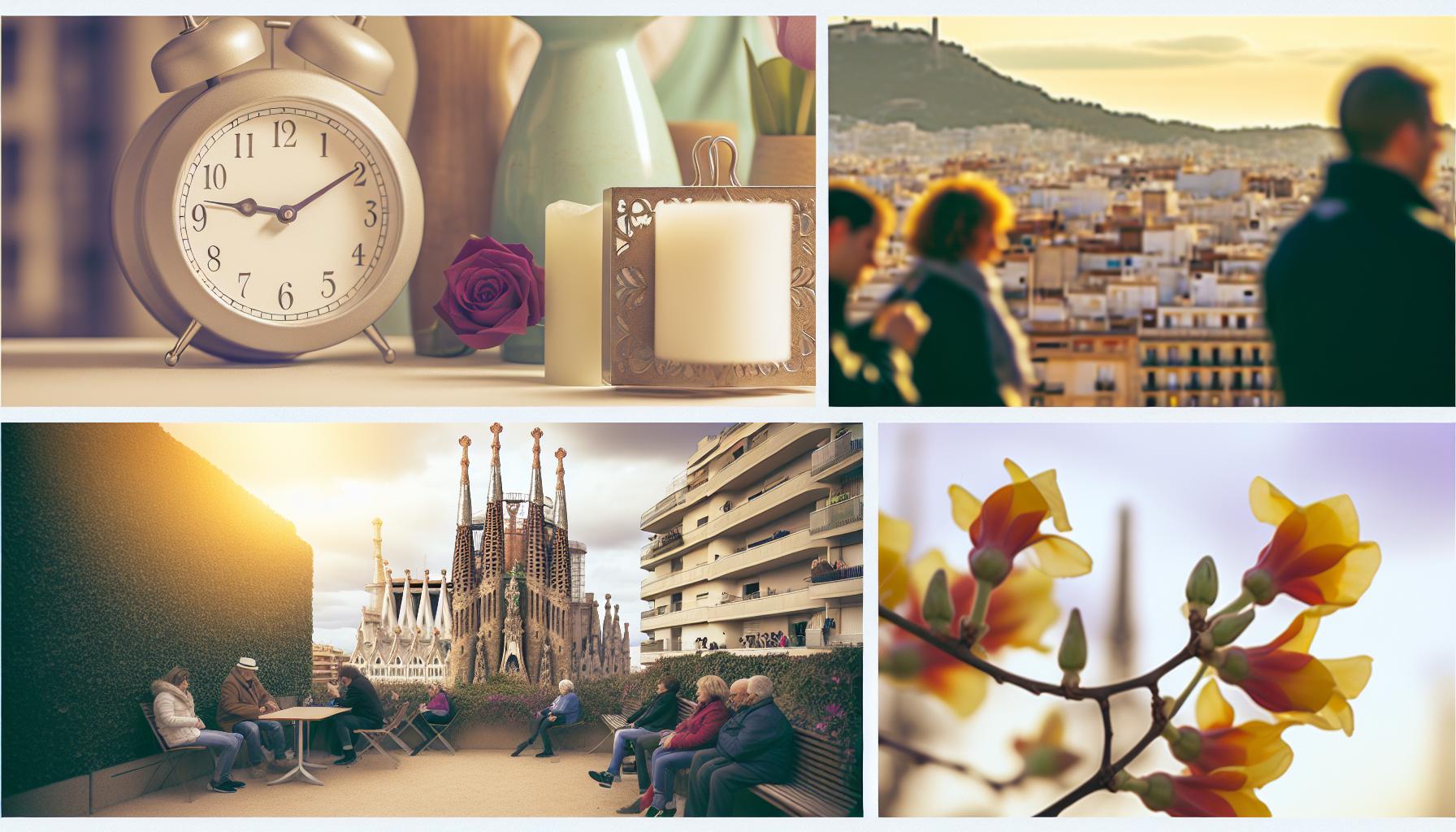 Cómo Barcelona se ajusta al horario de verano