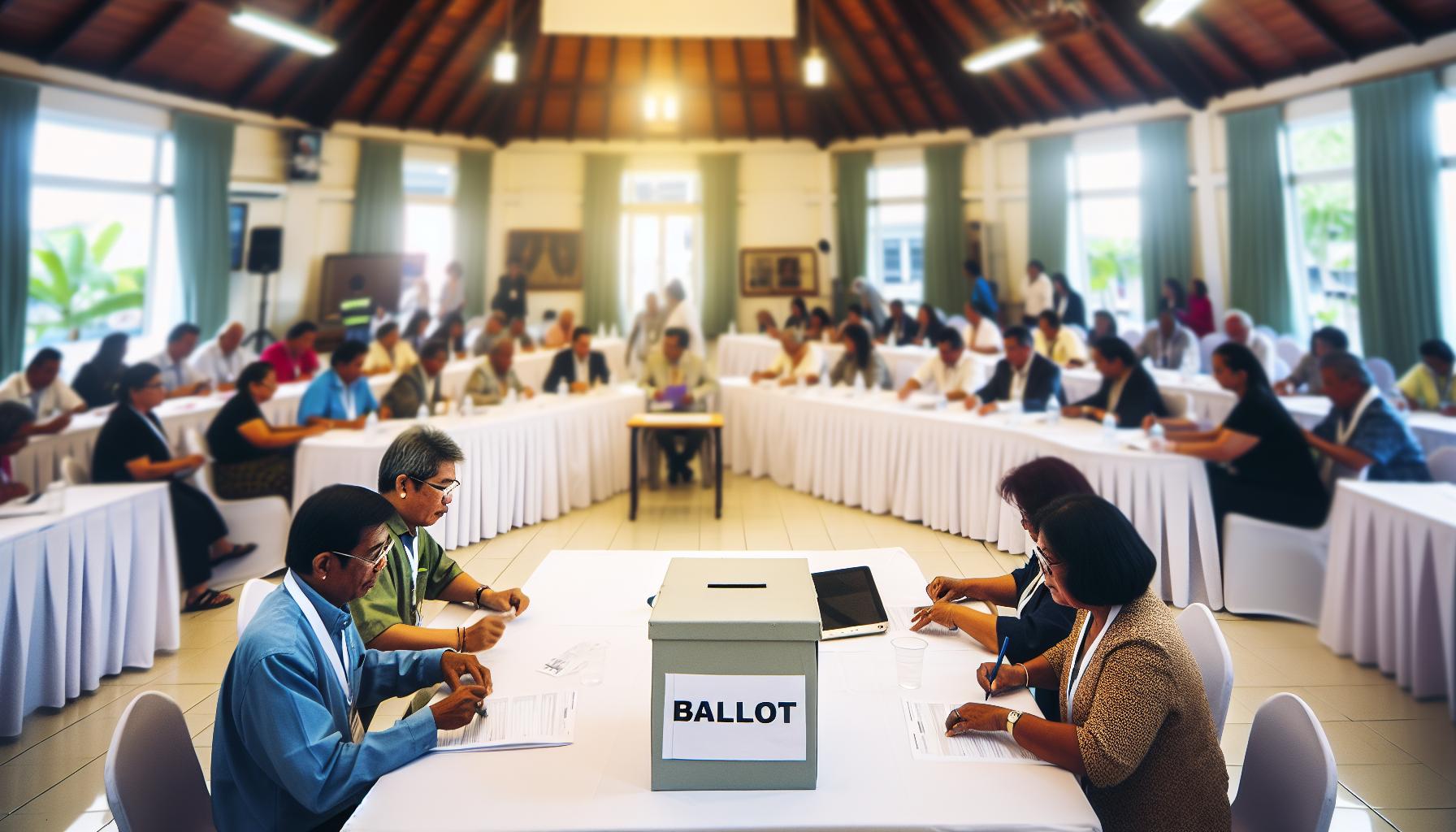 Cómo se eligen los compromisarios en un partido