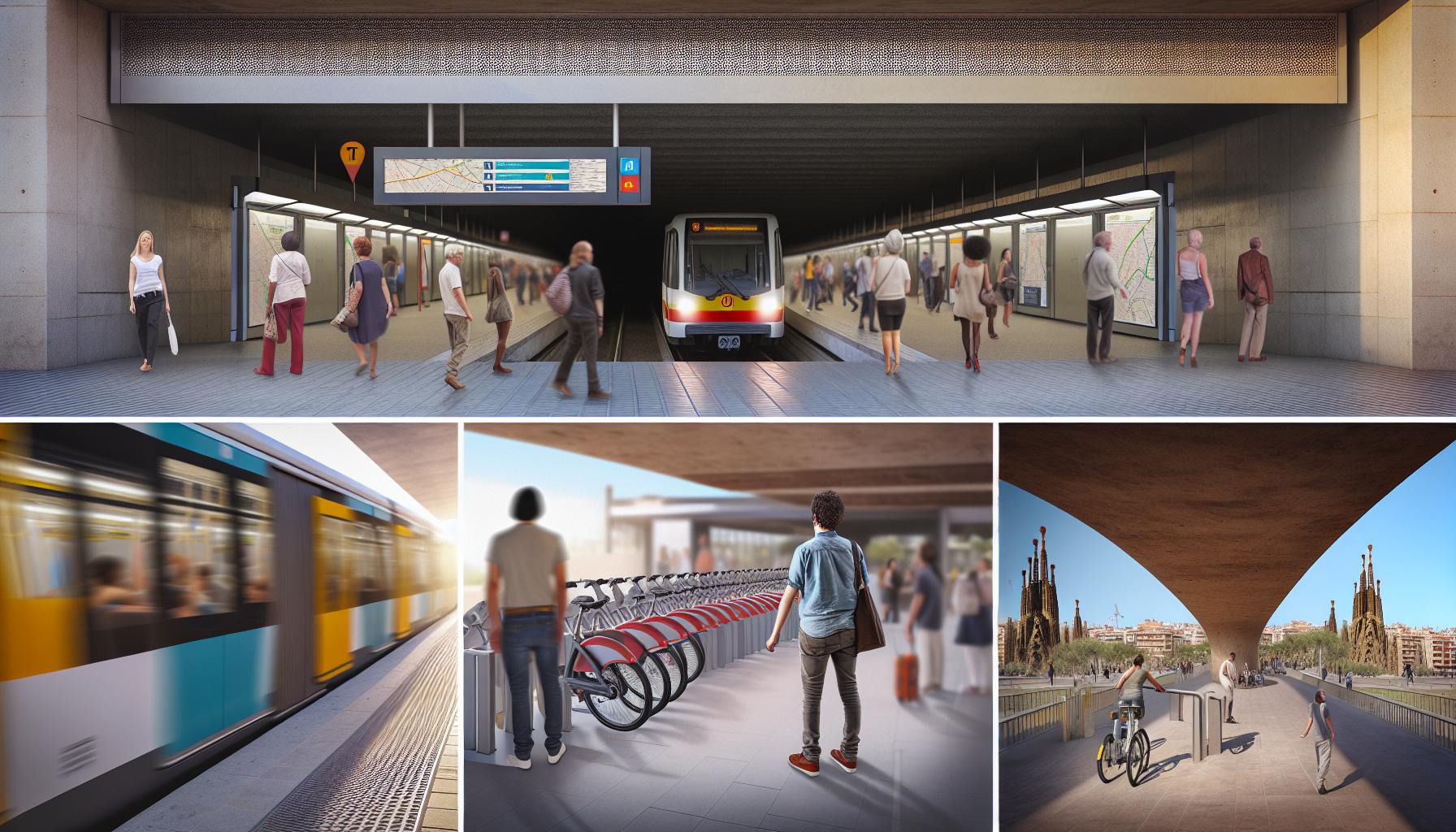 Cómo Funciona el Transporte Público en Barcelona