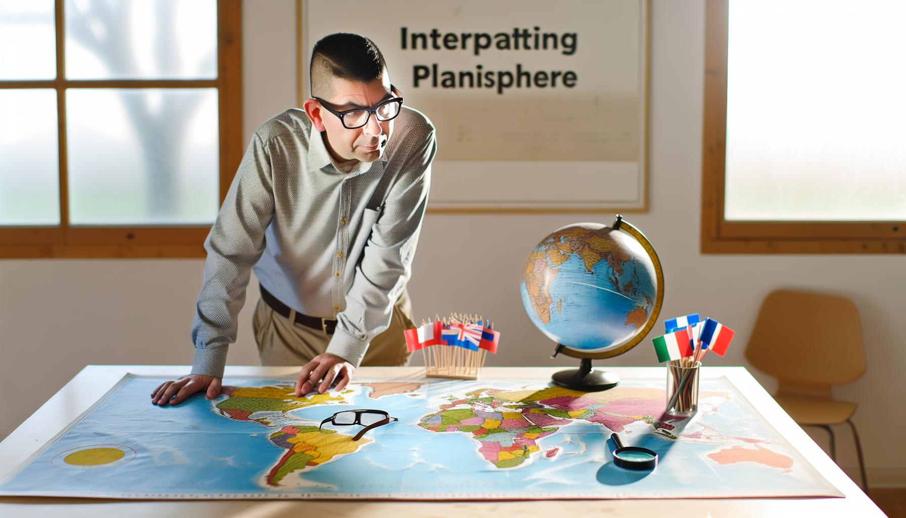 Cómo Interpretar un Planisferio Político