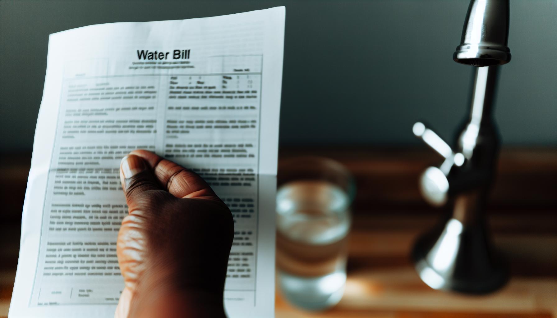 Cómo Leer y Entender tu Factura de Agua