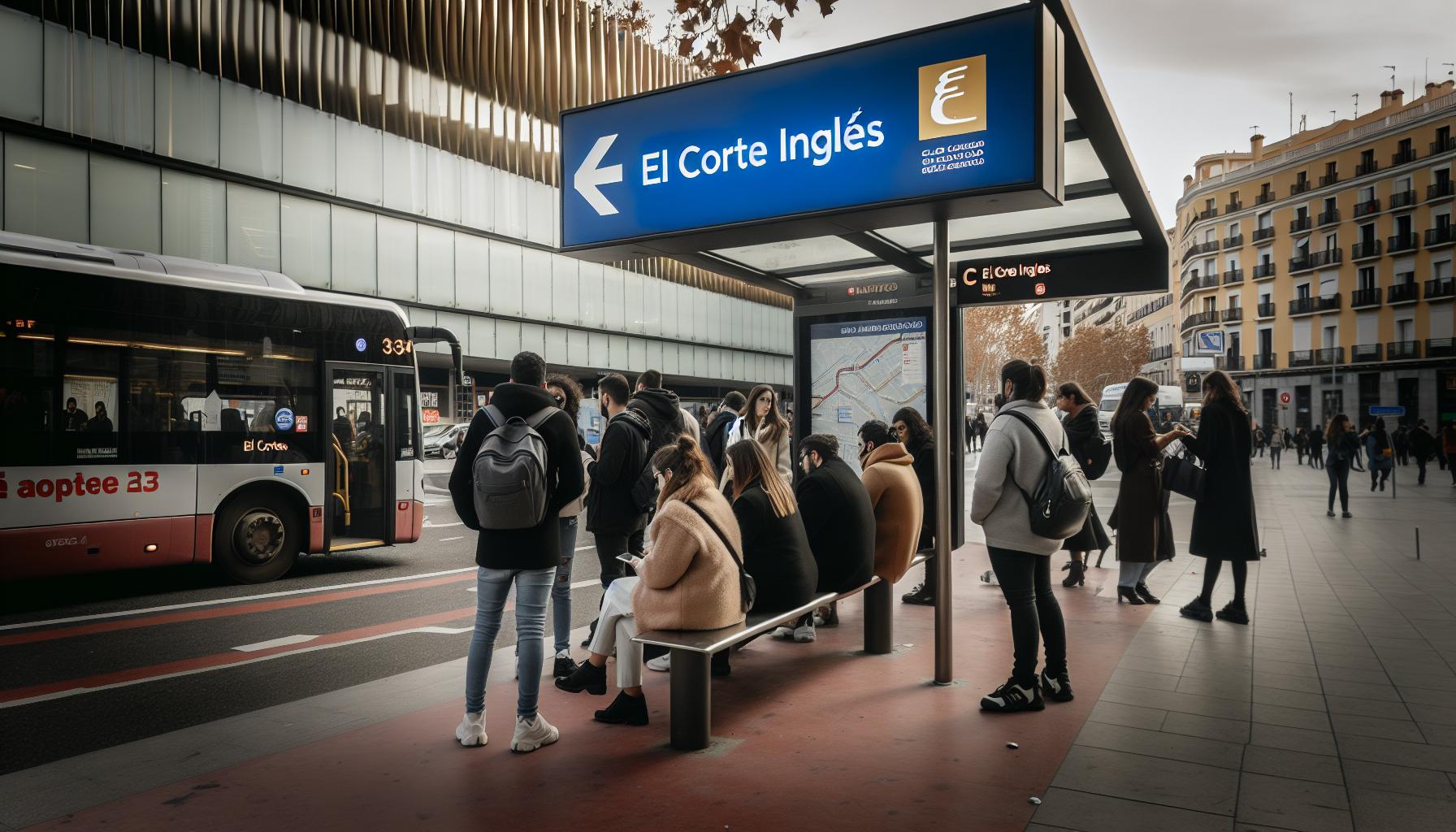 ¿Cómo Llegar a Corte Inglés en Transporte Público?