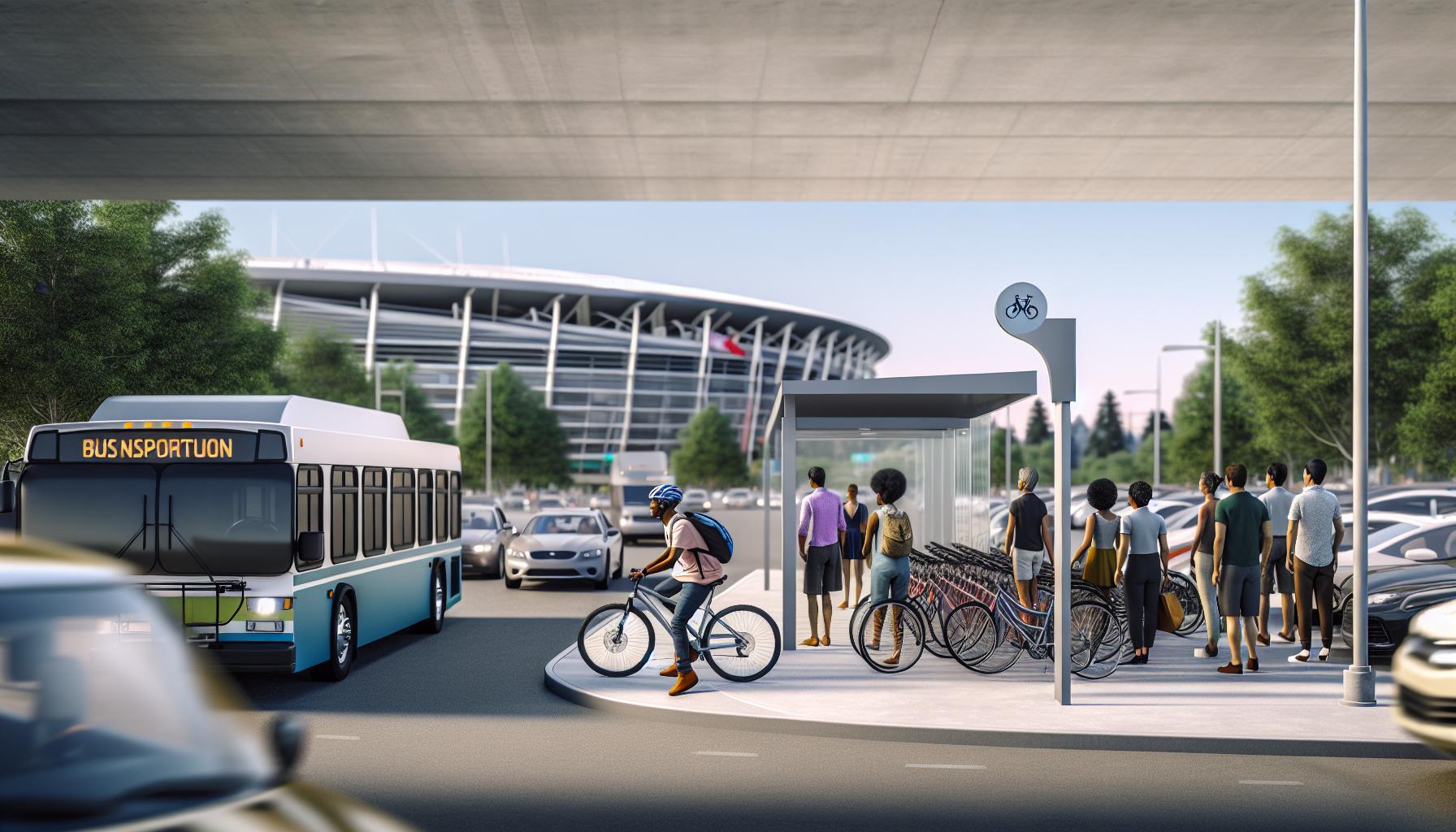 Cómo Llegar al Estadio: Opciones de Transporte