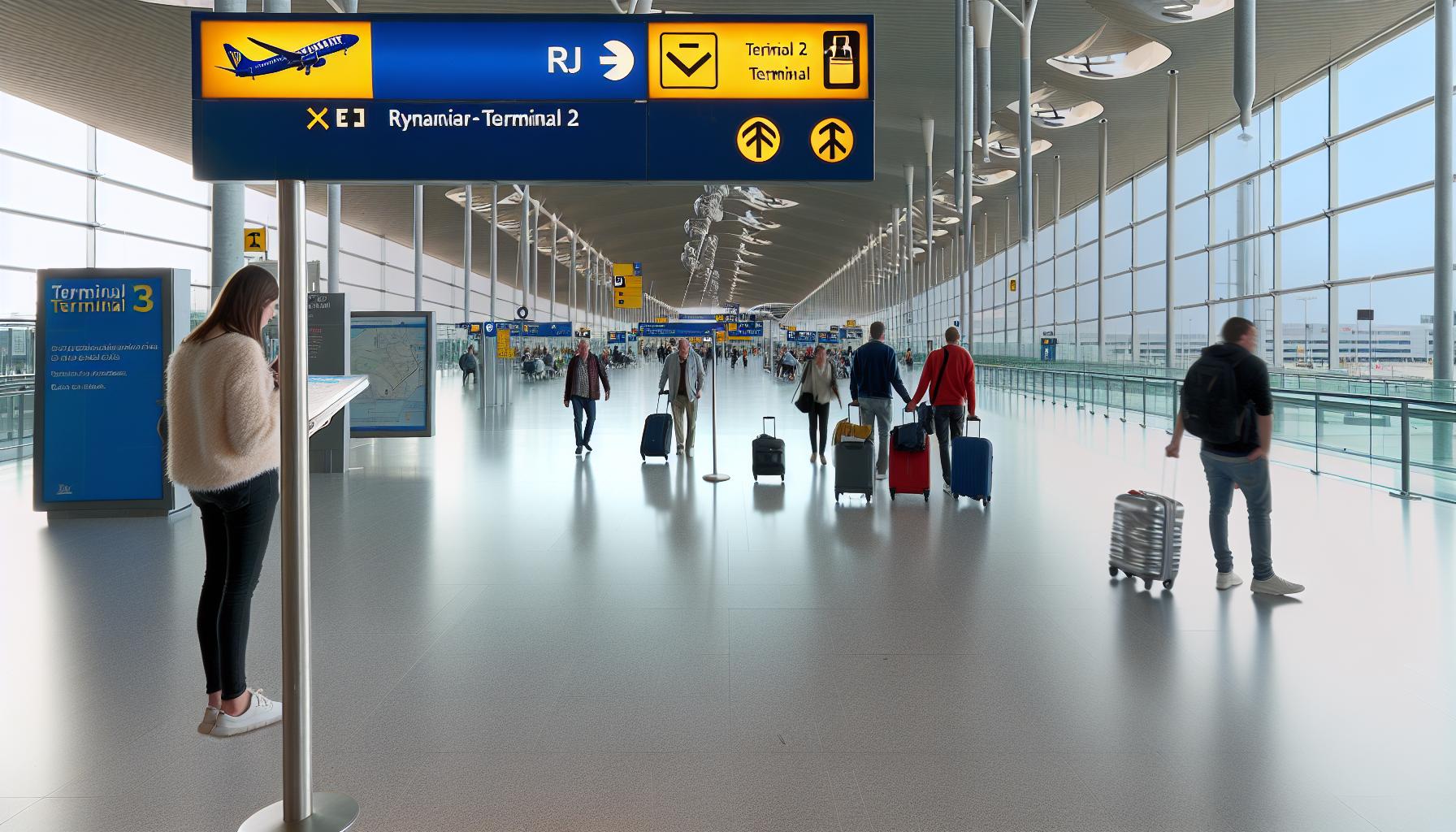 Cómo llegar a la terminal de Ryanair en El Prat