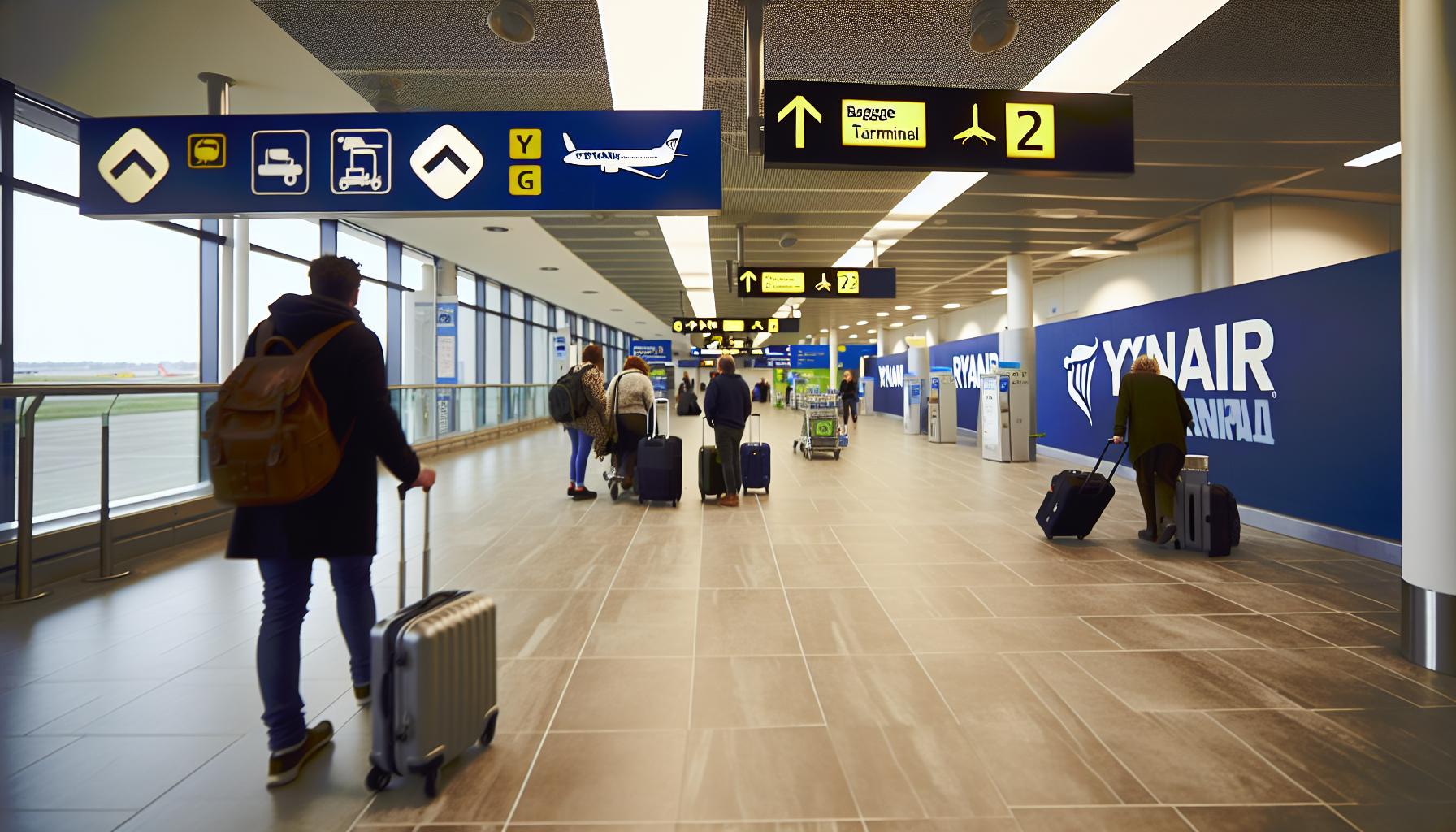 Consejos para llegar a la terminal de Ryanair