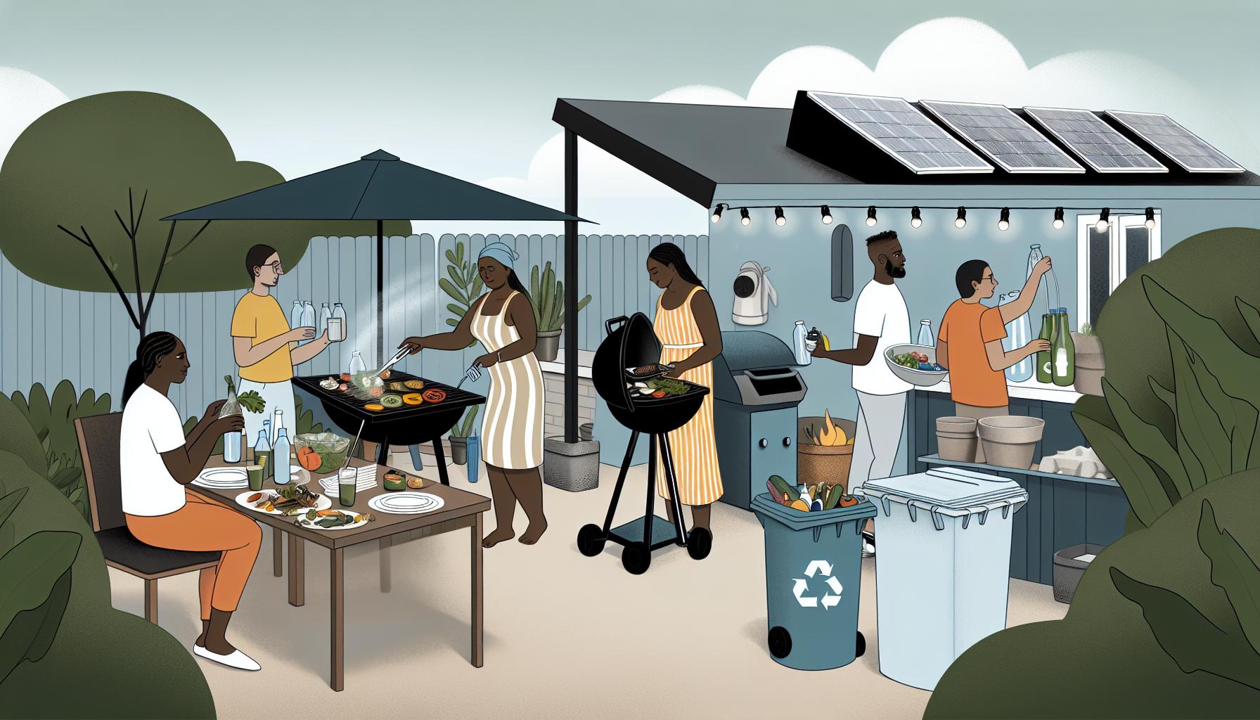 Consejos para una Barbacoa Sostenible y Segura