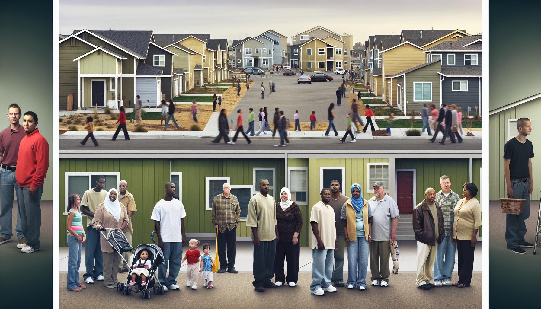 Distribución Demográfica por Barrios