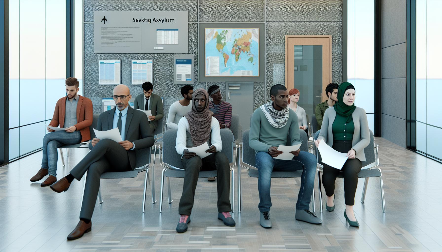 ¿Dónde y cómo presentar la solicitud de asilo?