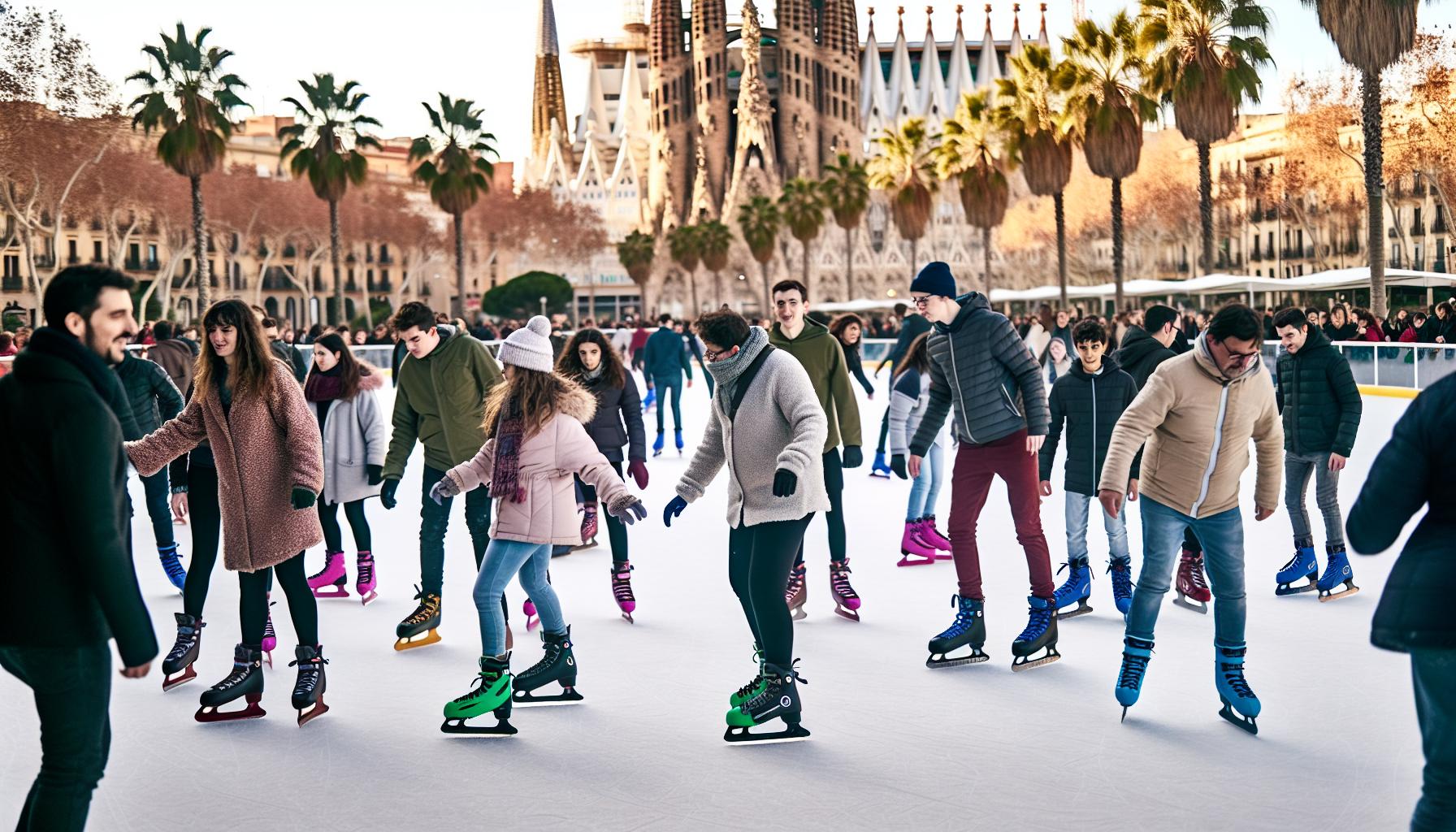 Dónde Encontrar las Mejores Pistas de Hielo en Barcelona