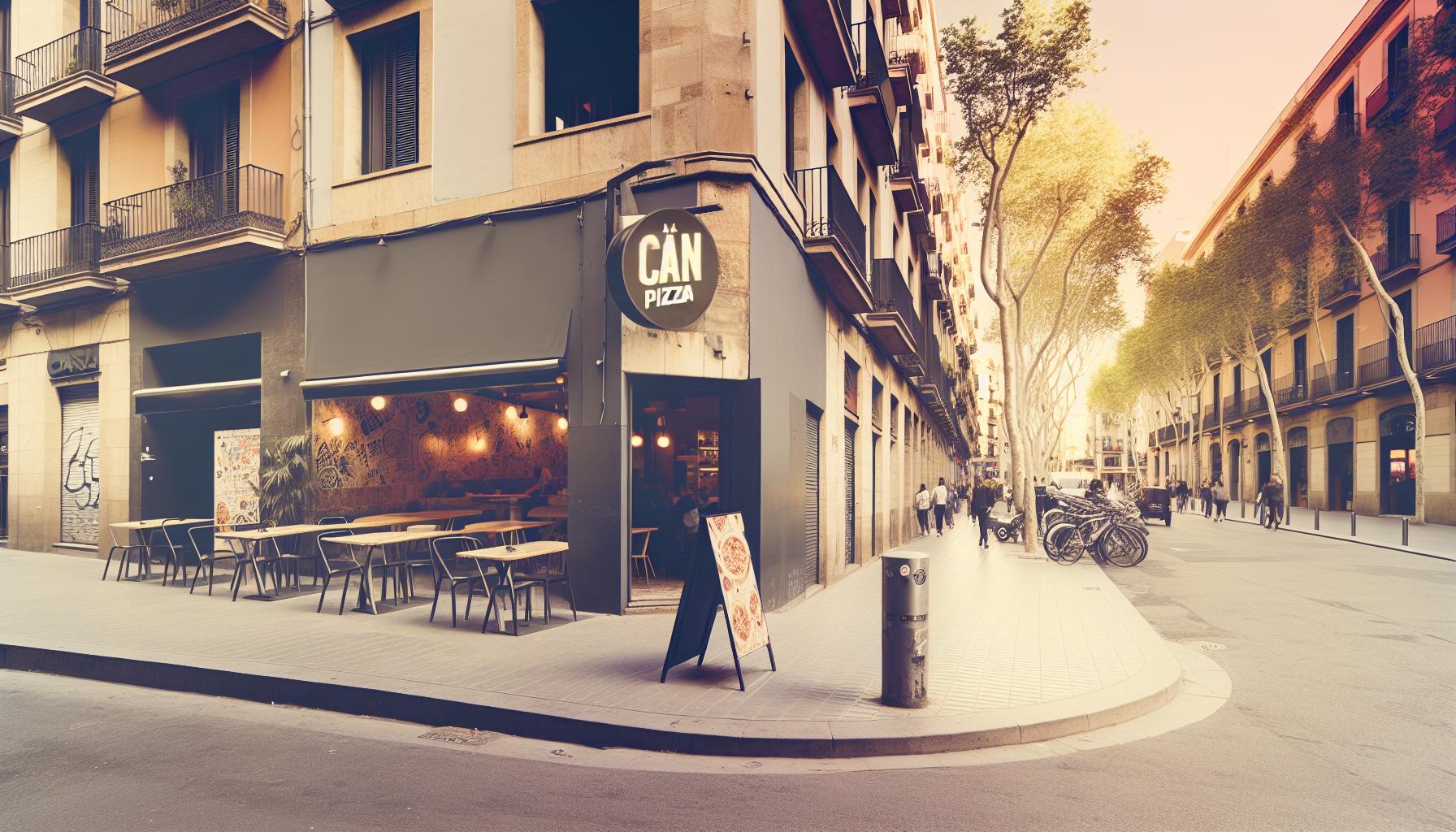 Dónde se encuentra Can Pizza en Barcelona