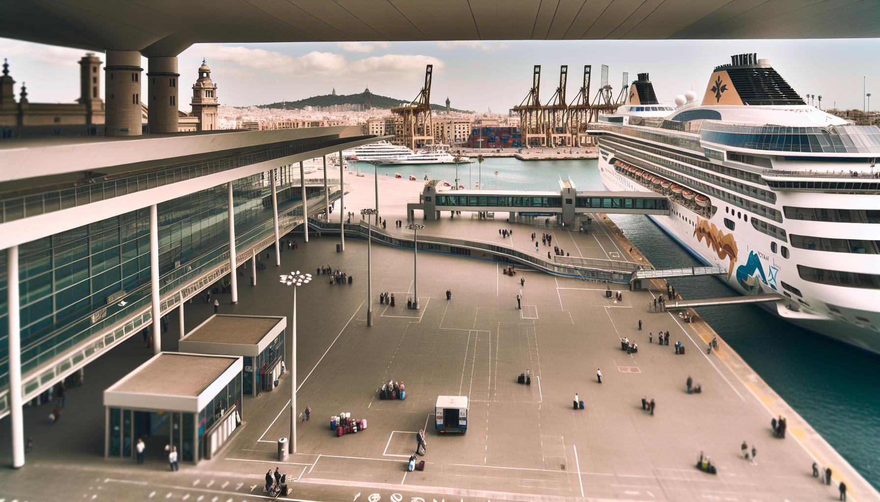 De dónde salen los cruceros en Barcelona: Un recorrido por la Terminal Marítima