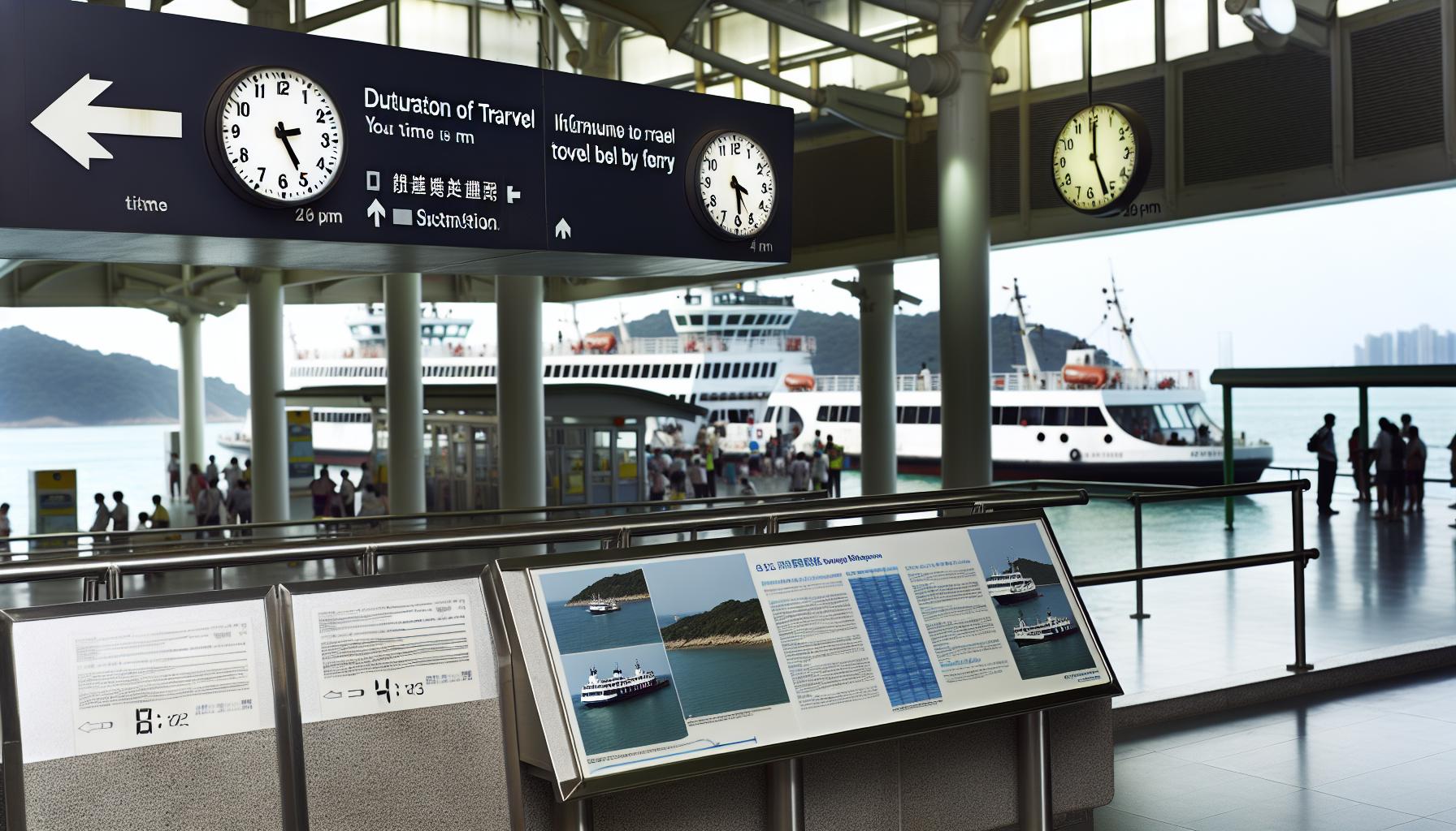 Duración del Viaje en Ferry: Información Esencial