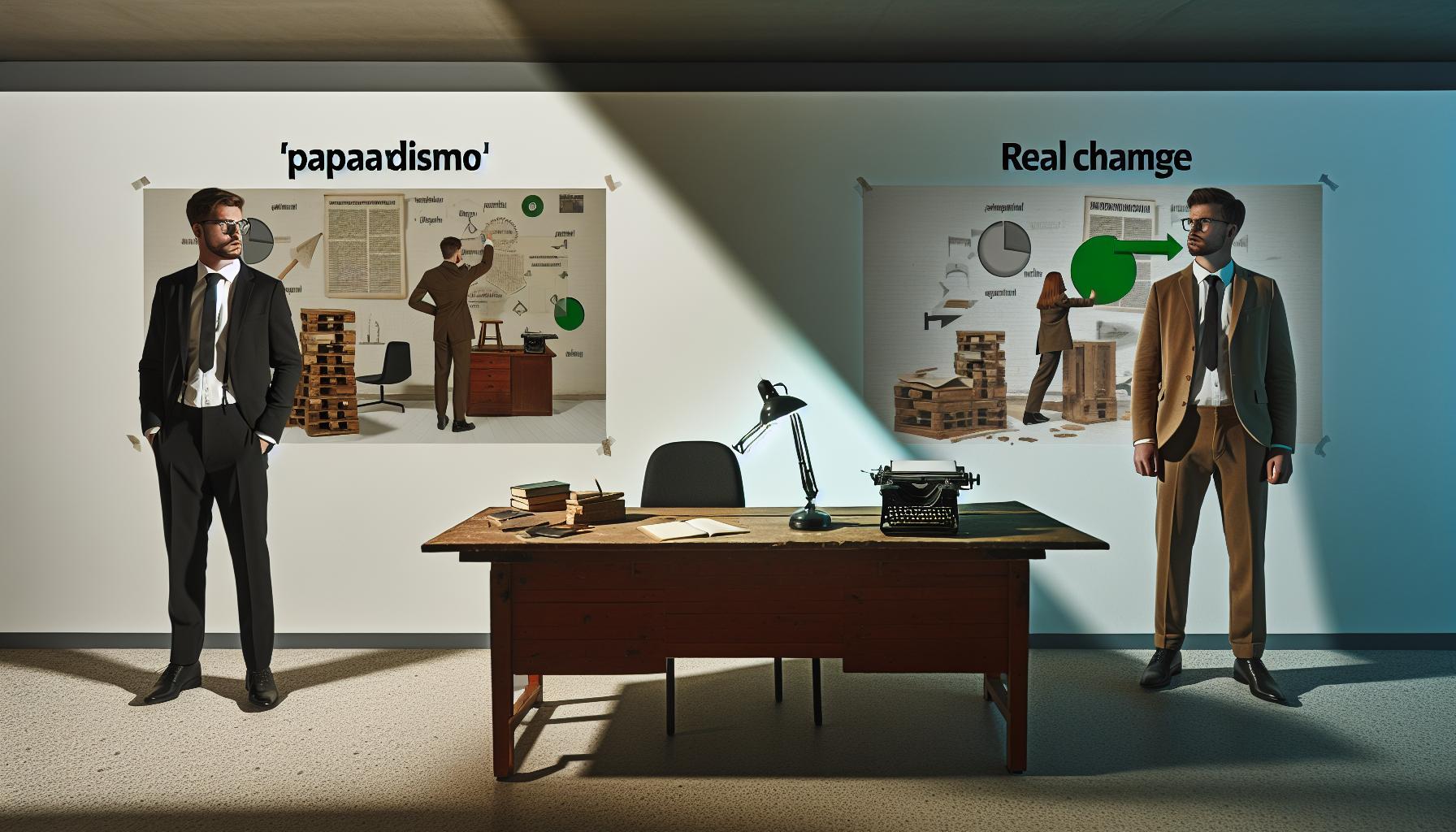 Elementos Clave del Gatopardismo: Cambio Aparente y Real