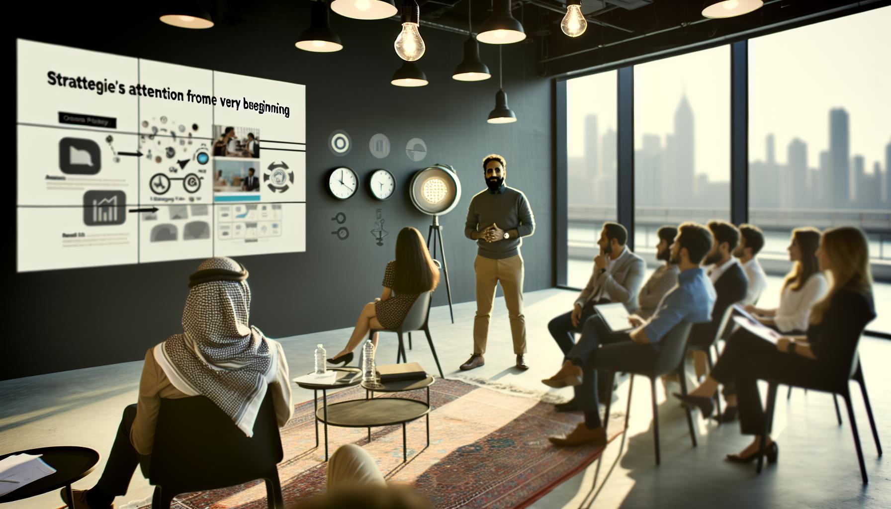 Estrategias para captar la atención desde el inicio