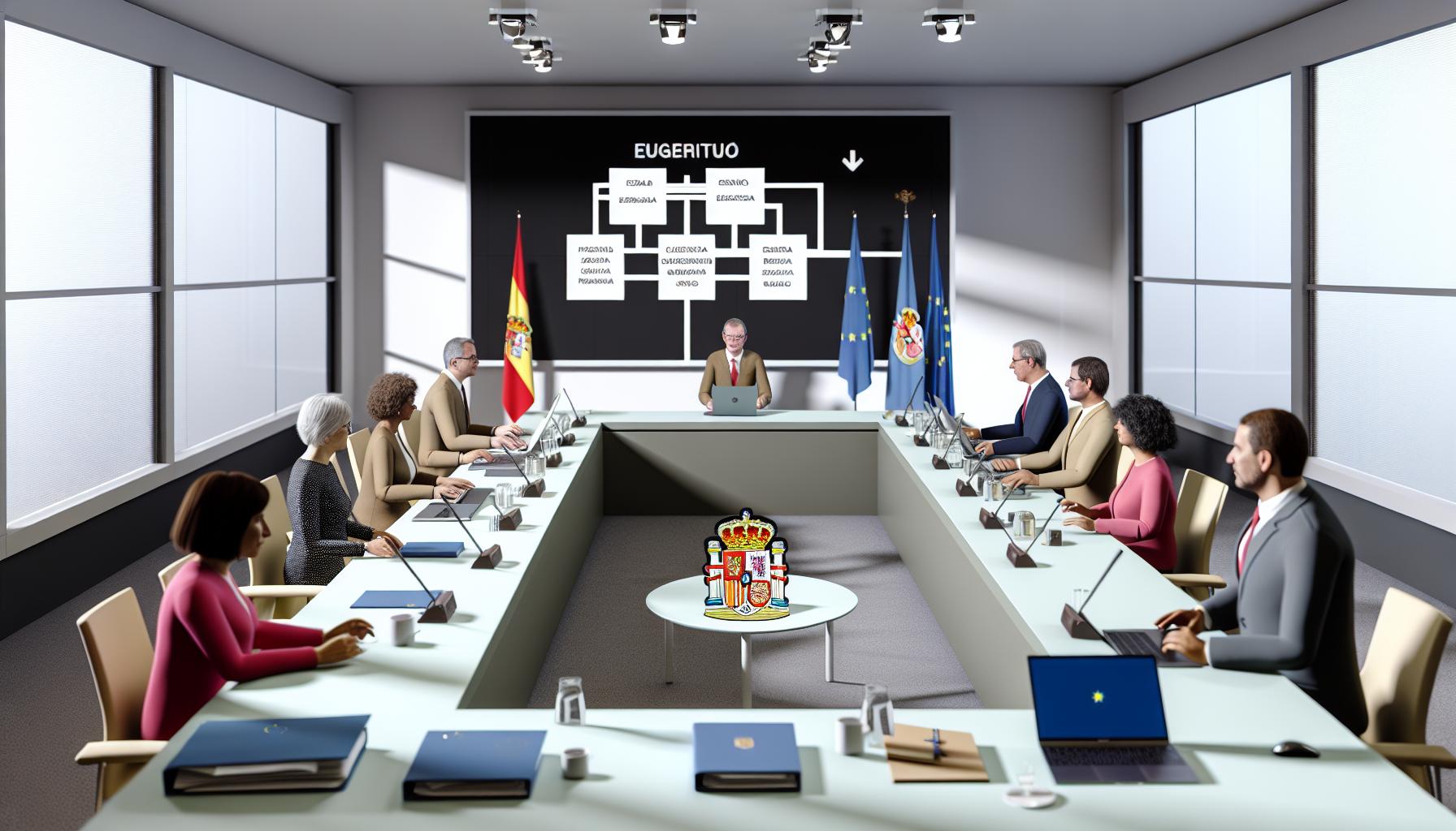 Estructura del Gobierno Regional en Asturias