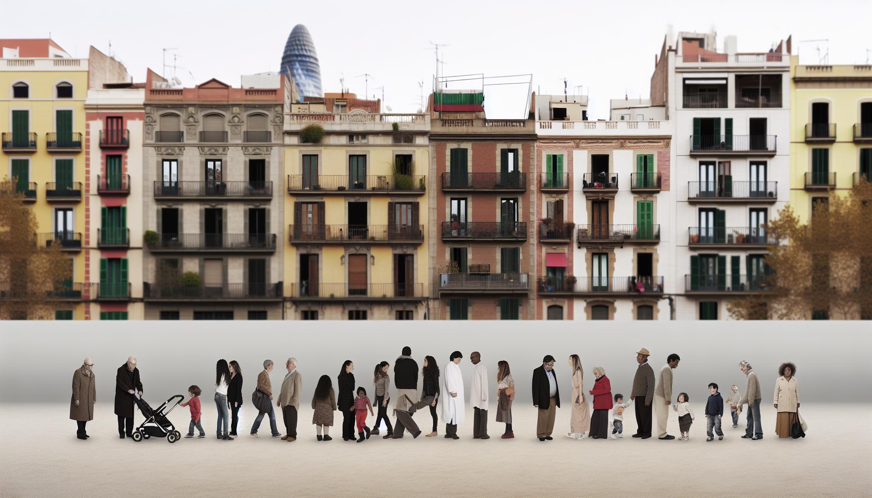 Evolución de la Población en Barcelona