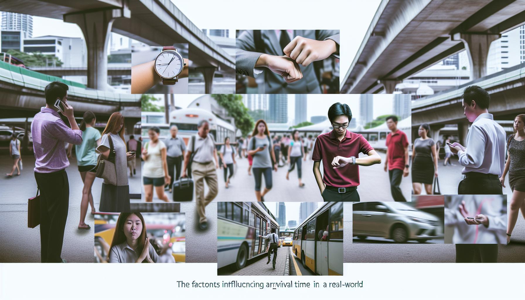 Factores que influyen en el tiempo de llegada