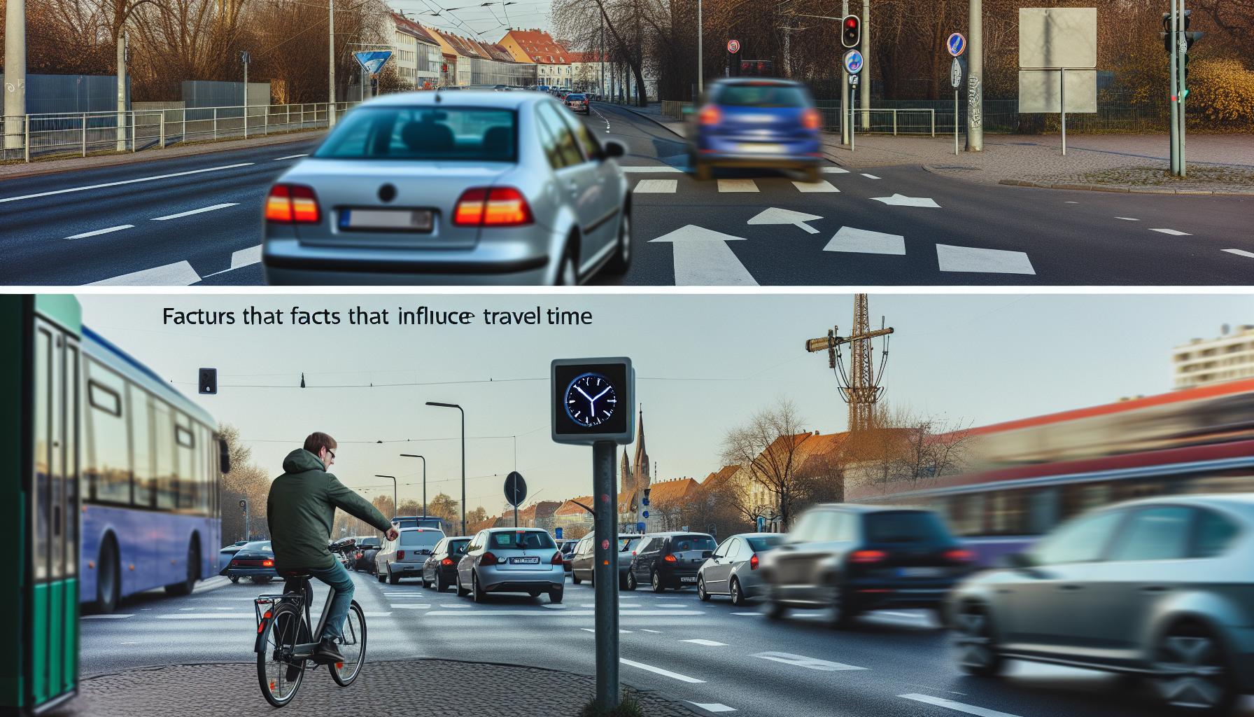 Factores que influyen en el tiempo de viaje