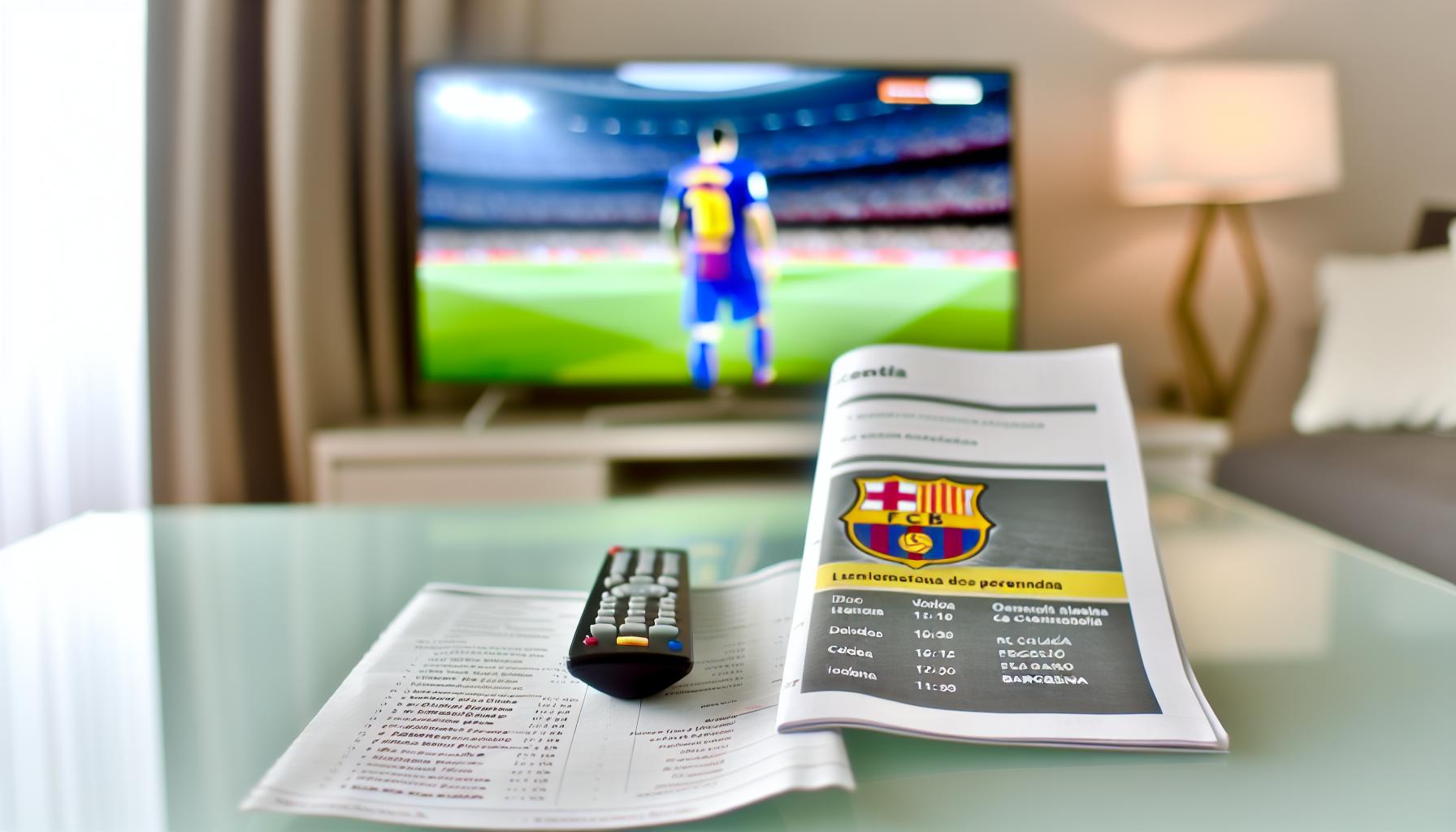 La guía de canales en España para el Barça