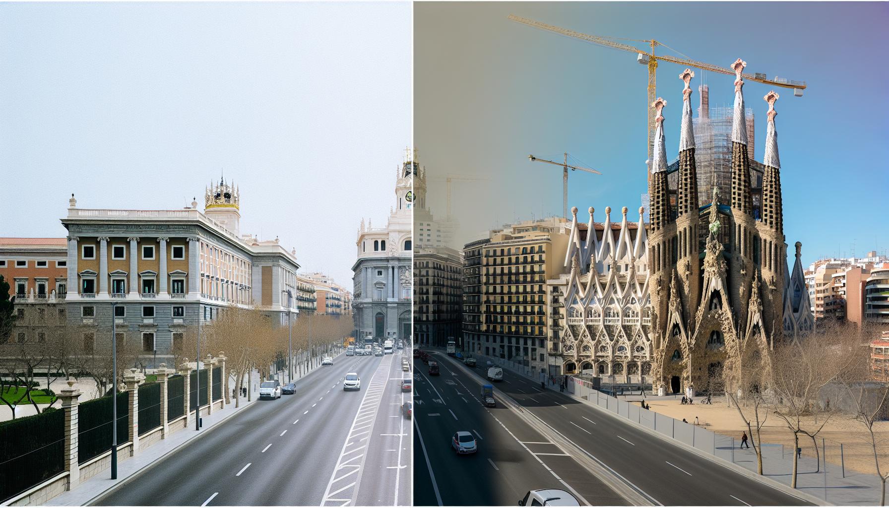 Historia de Madrid y Barcelona: Orígenes y Crecimiento