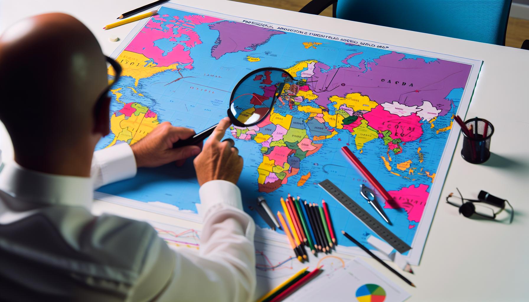 Los Colores y Símbolos en los Mapas Políticos