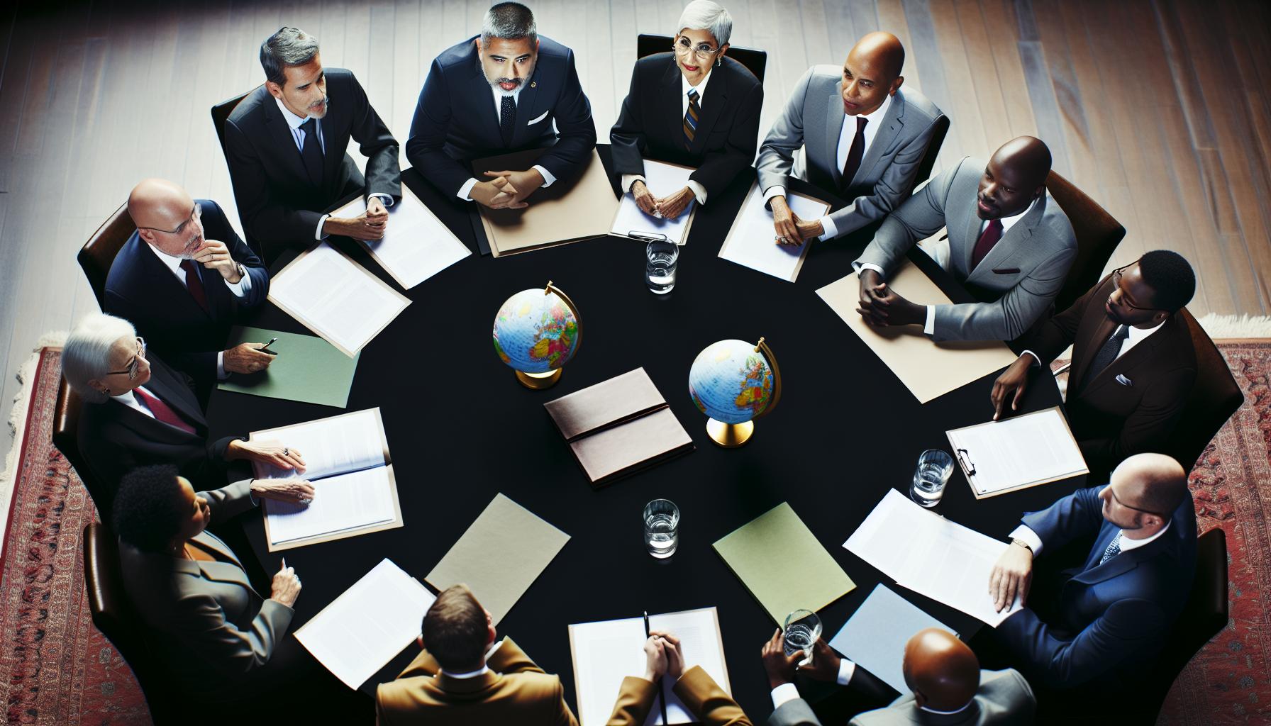 Los Principales Actores en el Poder Político