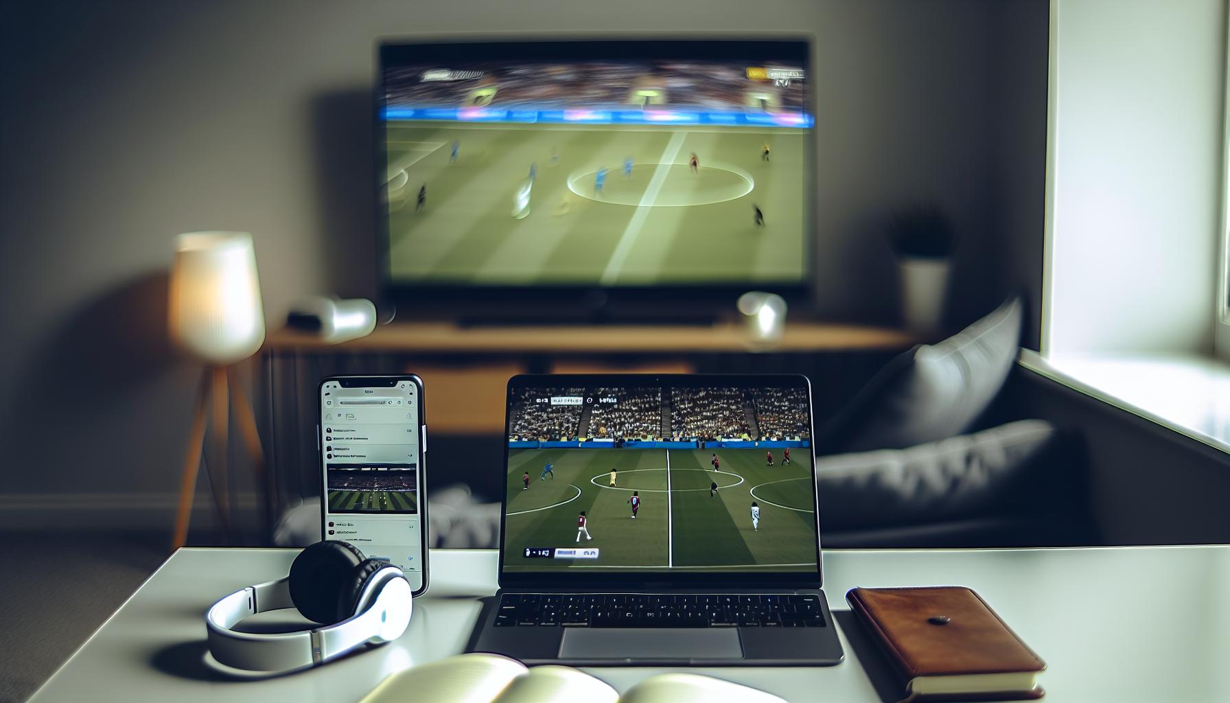 Opciones de transmisión en línea para el partido