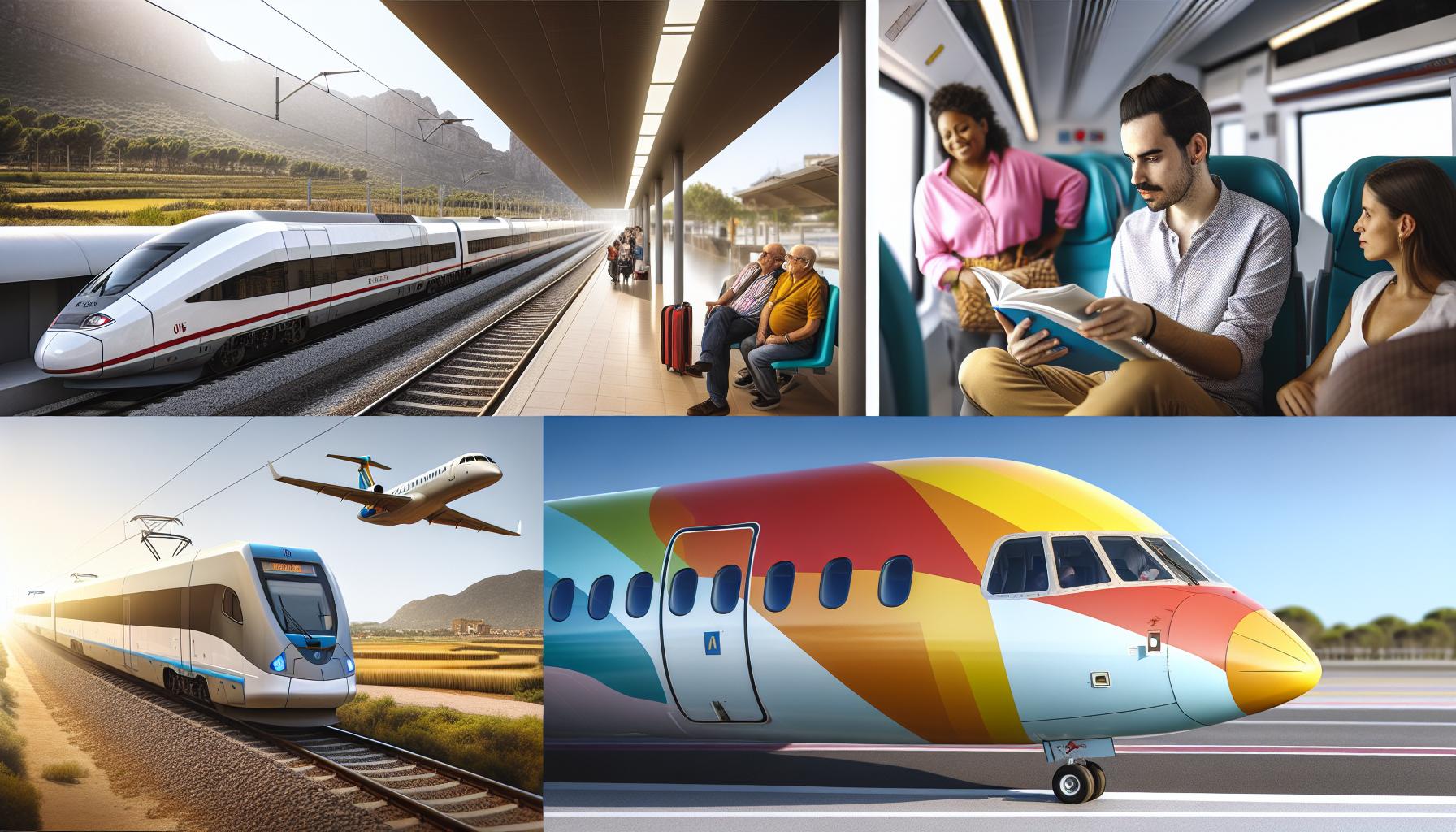 Opciones de Transporte de Valencia a Barcelona