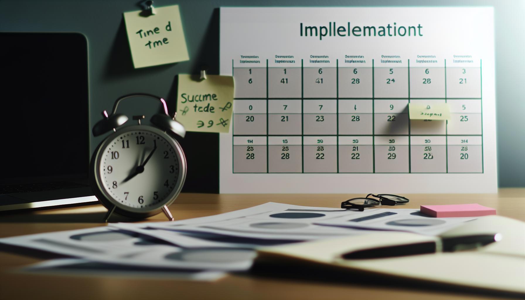 Plazos y fechas clave para la implementación