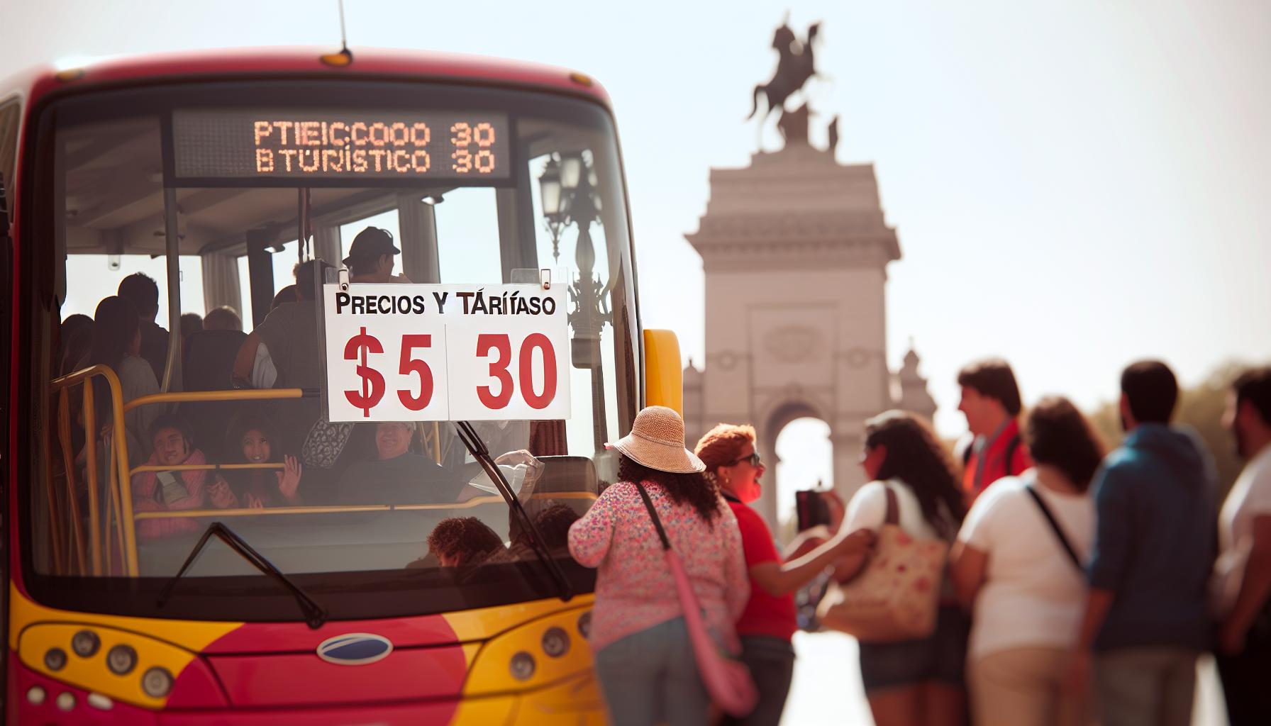Precios y Tarifas del Bus Turístico