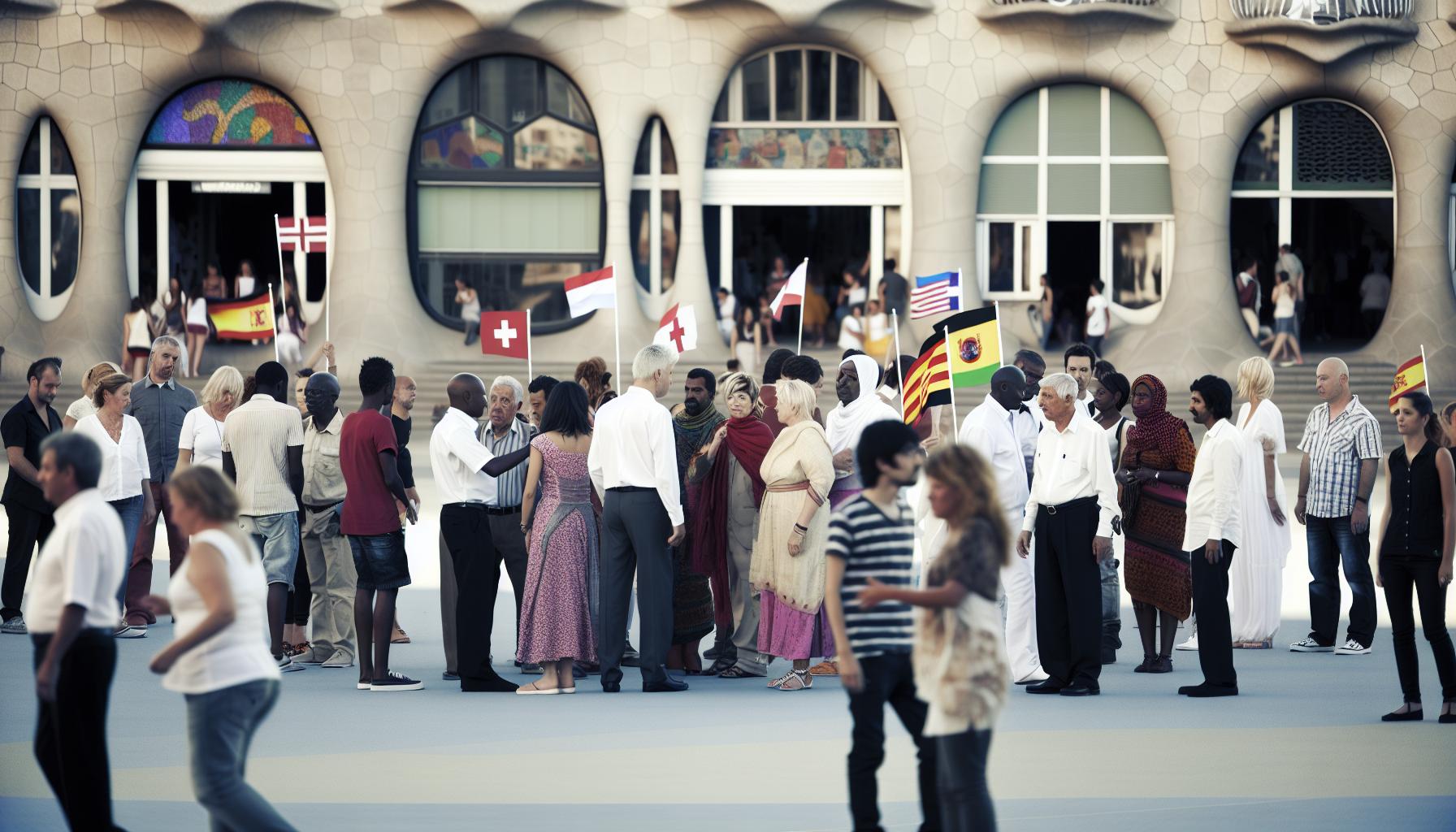 Principales nacionalidades de los habitantes de Barcelona