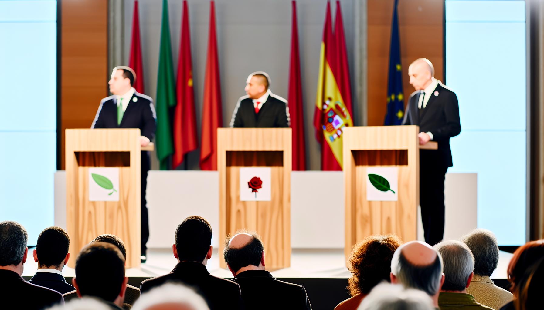 Principales Partidos que Compiten en Aragón