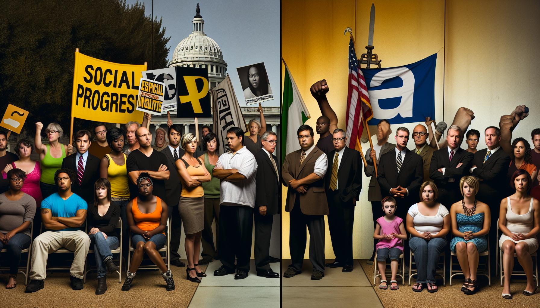 Reacción política frente al progreso social