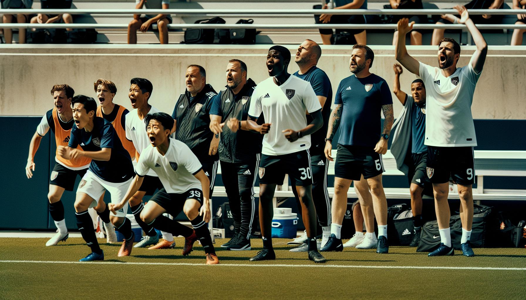 Reacciones de los jugadores y cuerpo técnico