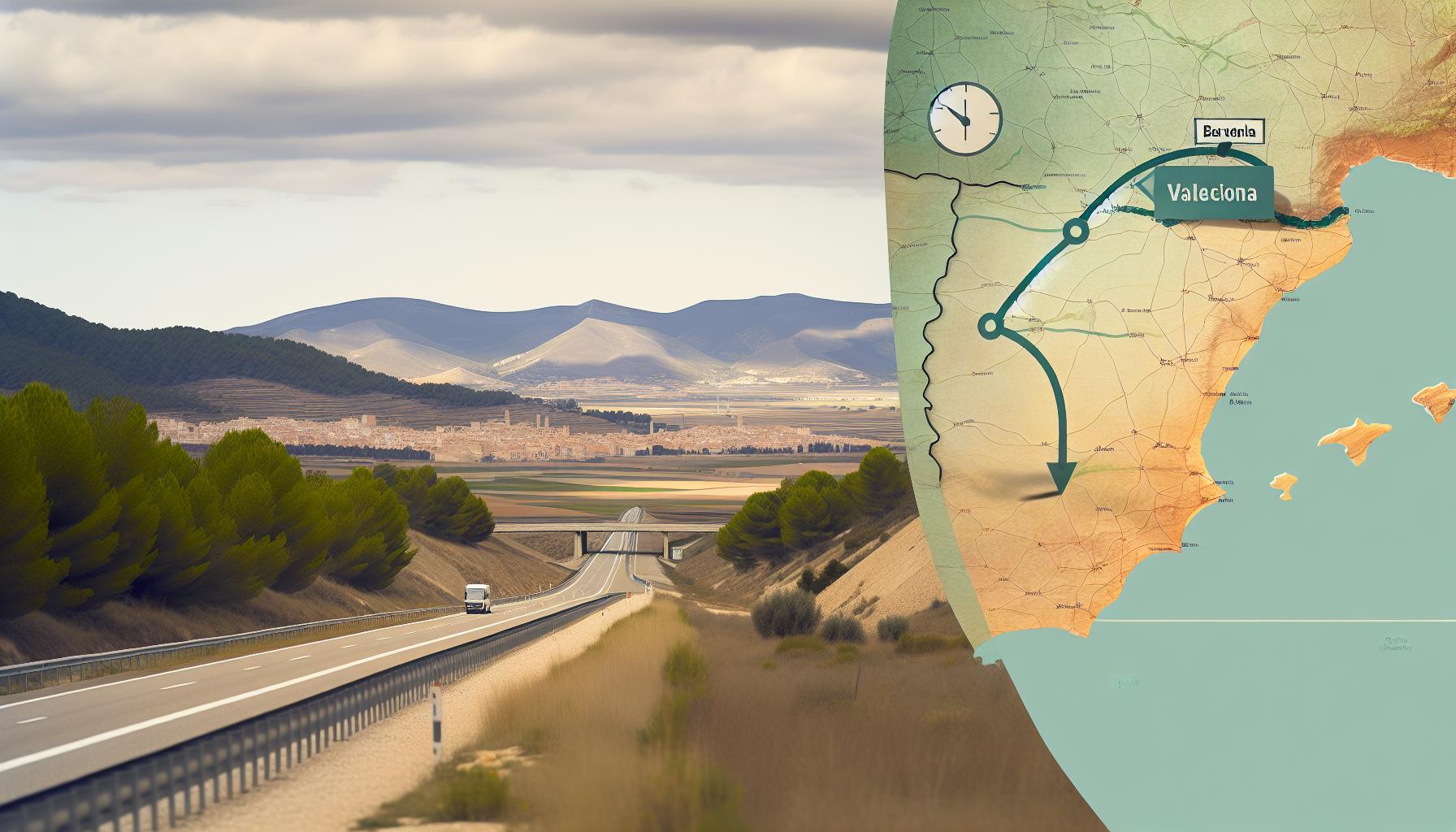 Cuanto Hay de Valencia a Barcelona: Distancia y Tiempo