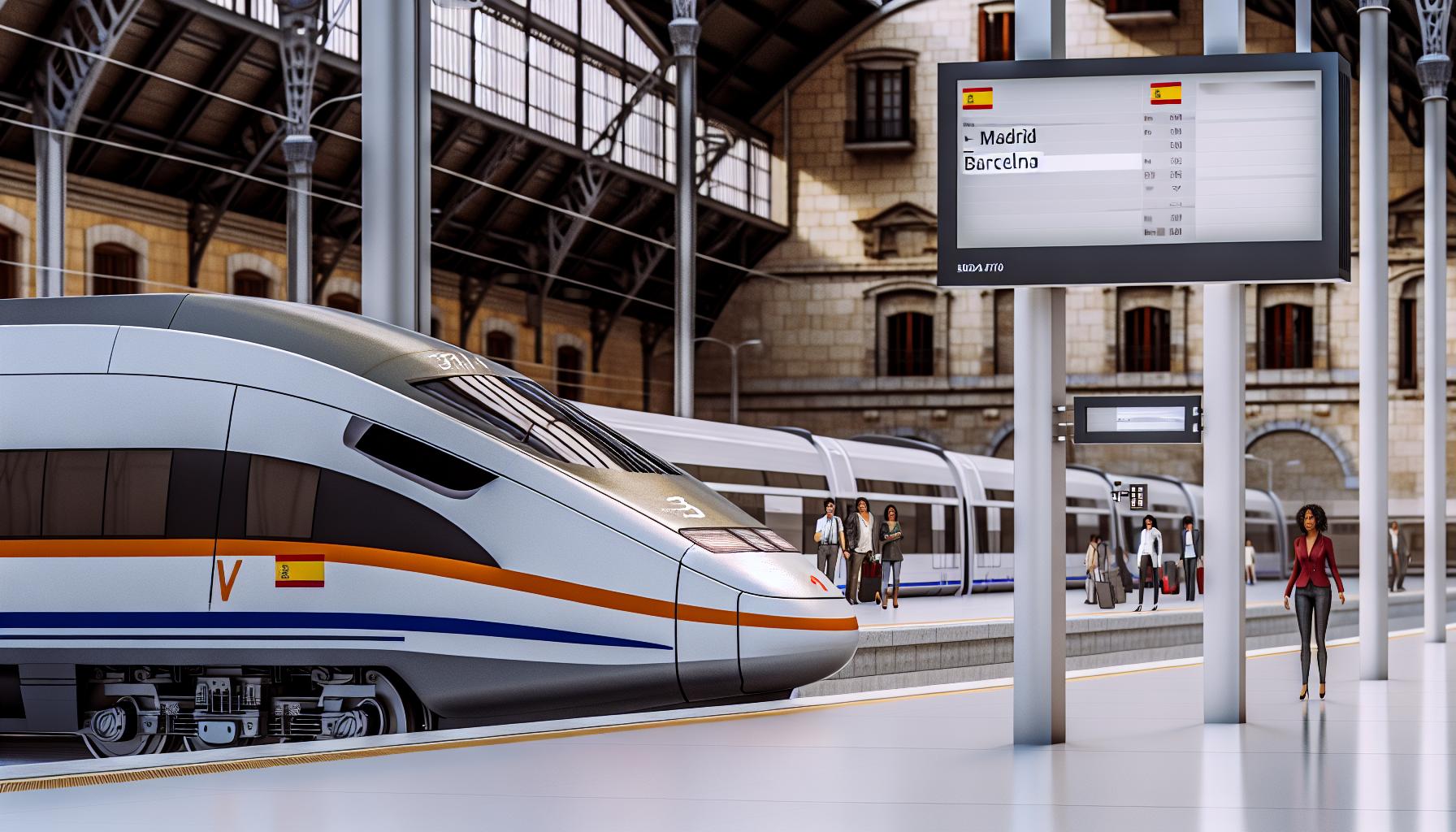 Cuanto Se Tarda de Madrid a Barcelona en Tren: Duración AVE