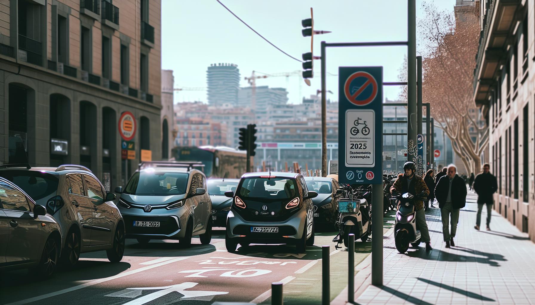 Que Vehículos Pueden Entrar en Barcelona: Normativa ZBE 2025
