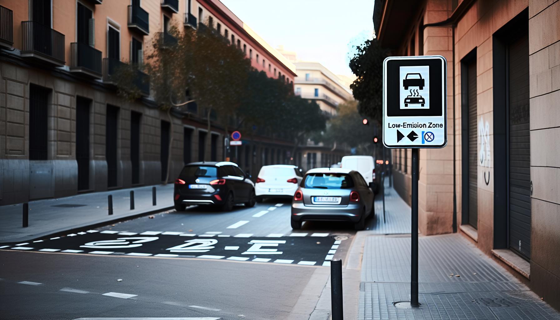 Requisitos para acceder a la ZBE en Barcelona