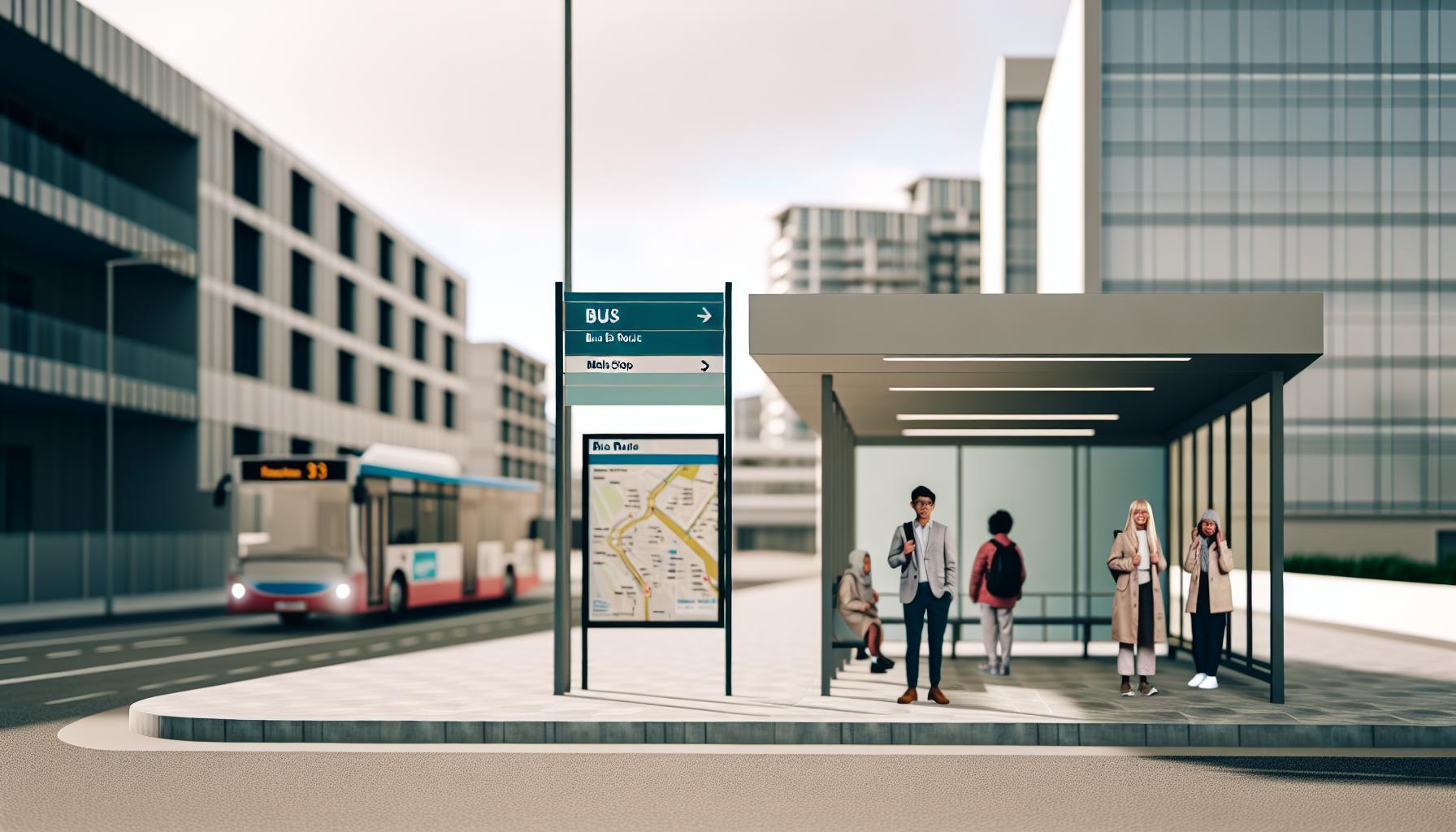 Rutas del Bus y Principales Paradas