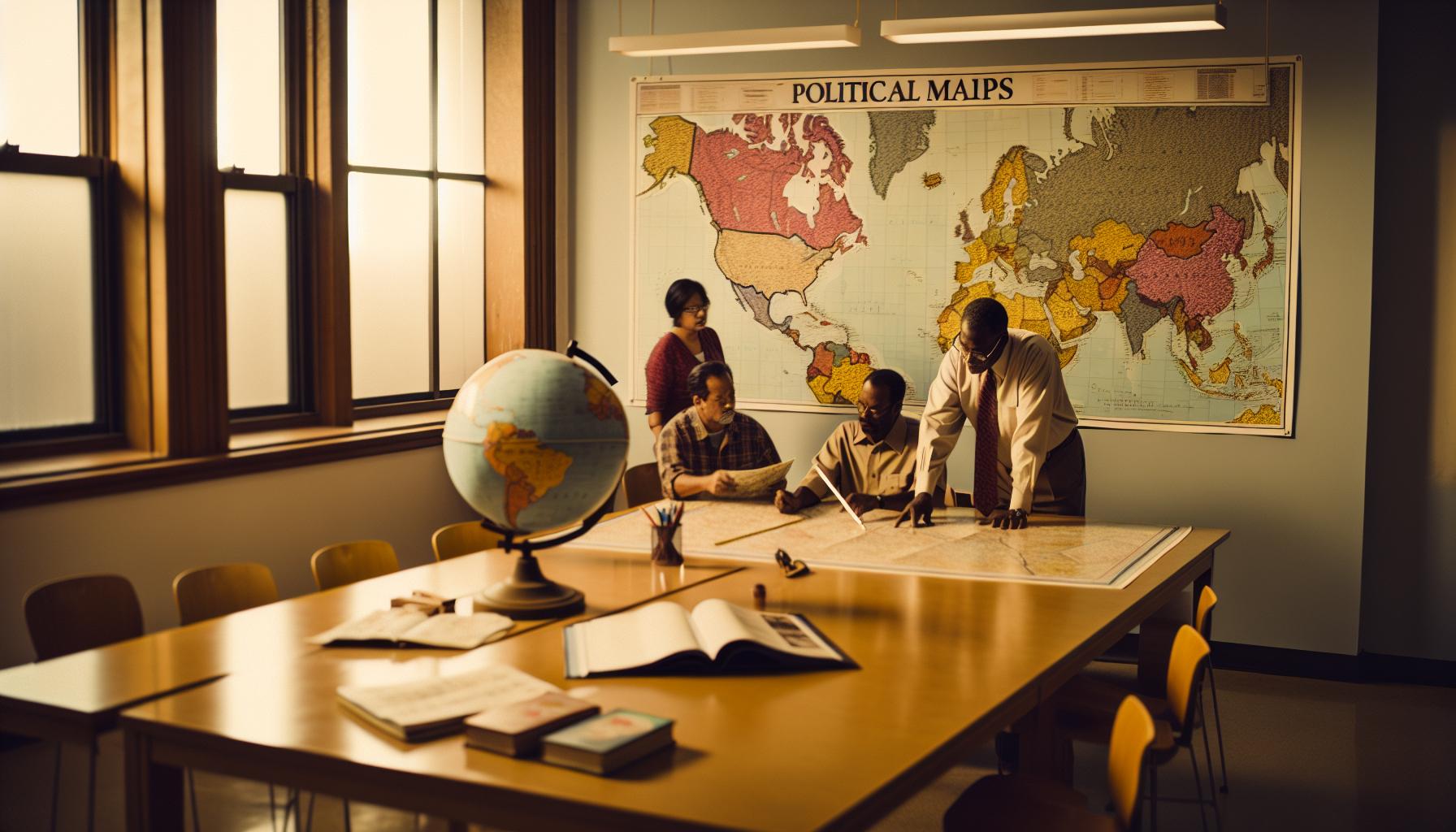 Tipos de Mapas Políticos: Variedades y Usos