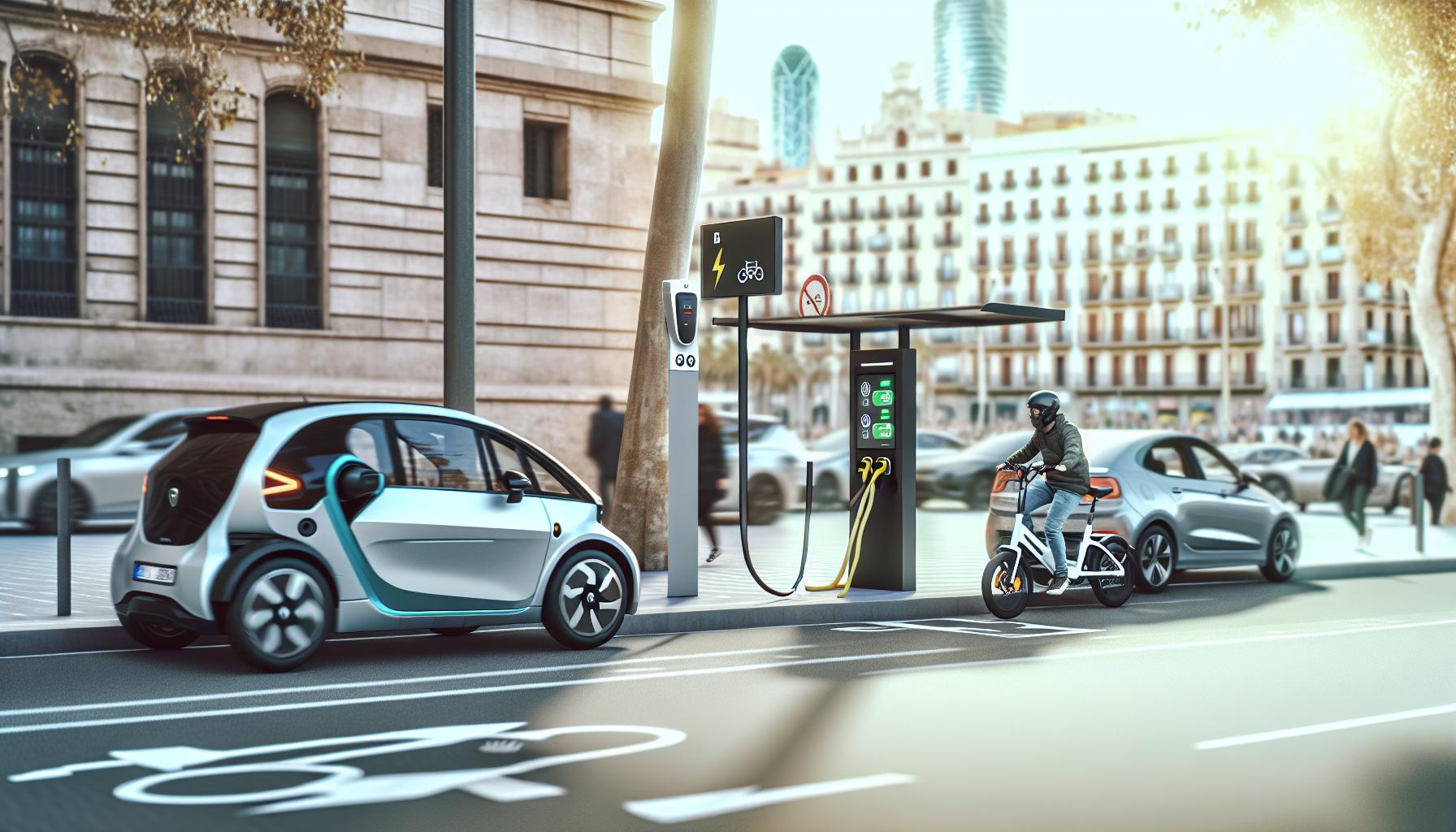 Tipos de vehículos permitidos en Barcelona