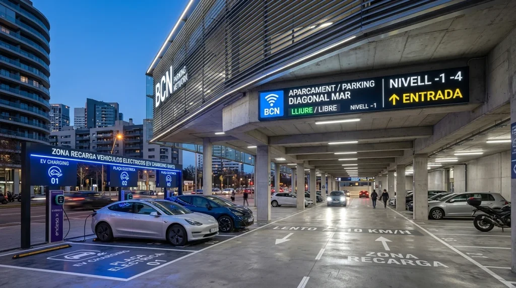 parking barcelona barato
