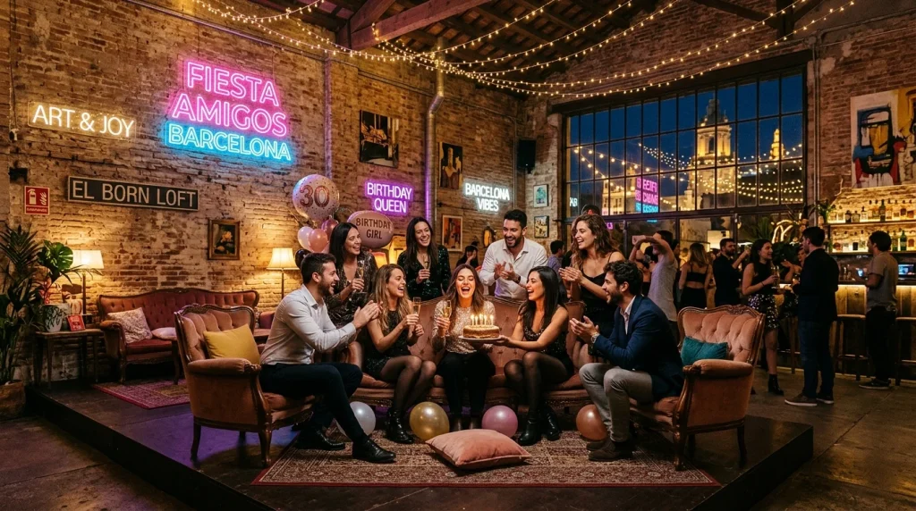 sitios originales para celebrar cumpleaños barcelona